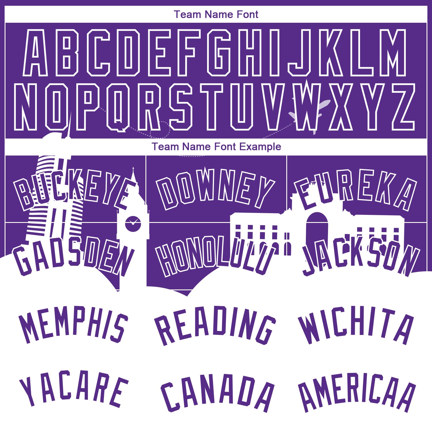 Custom Purple White Holiday Travel Monuments Silhouette Authentic City Edition Basketball Jersey - Sky-Custom