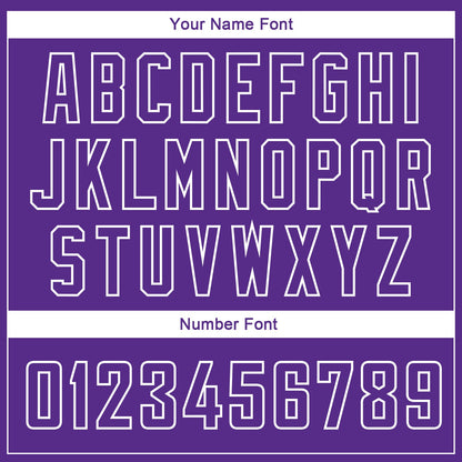 Custom Purple White Side Panel Abstract Lines Authentic City Edition Basketball Jersey - Sky-Custom