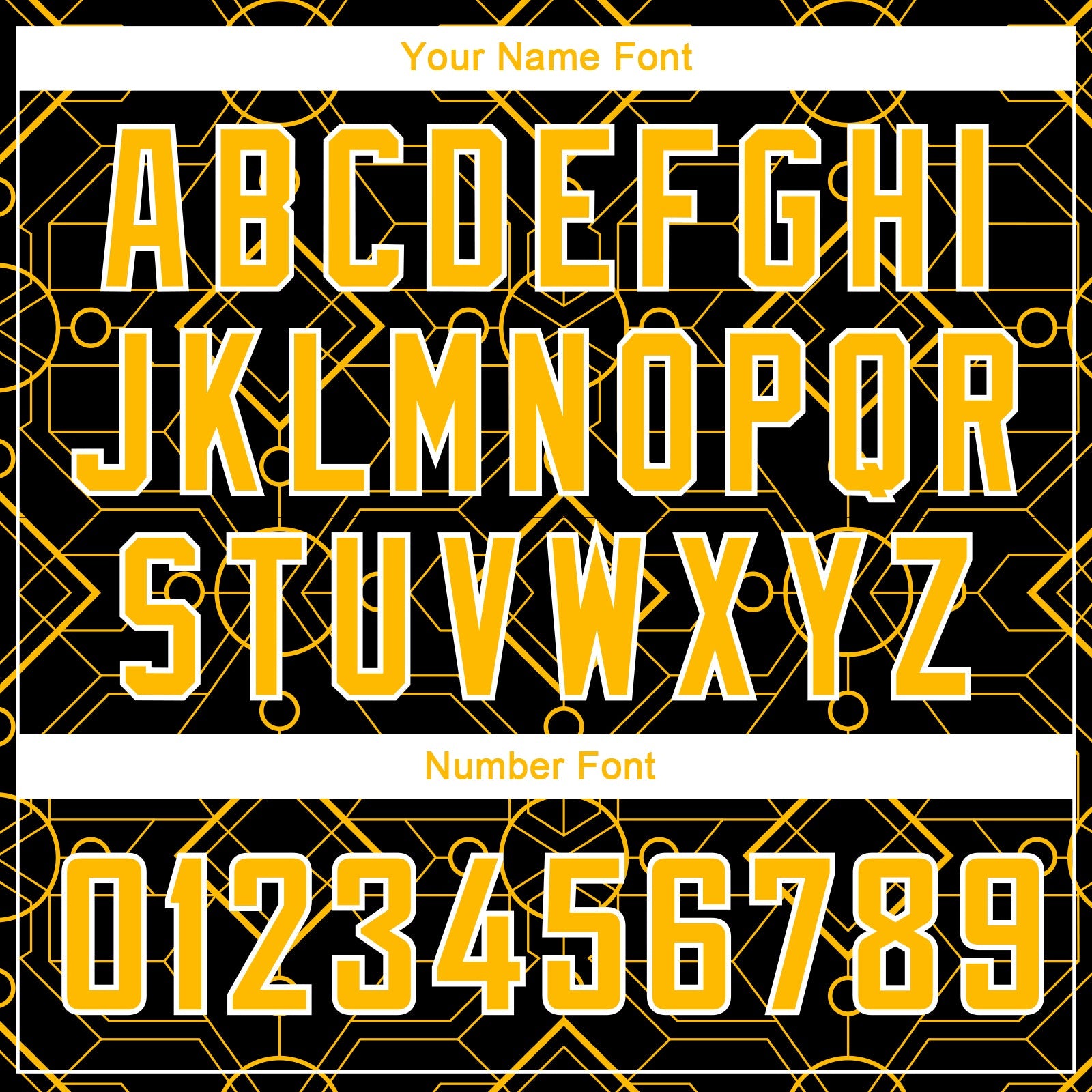 Custom Black Gold-White Geometric Shapes Authentic City Edition Basketball Jersey - Sky-Custom