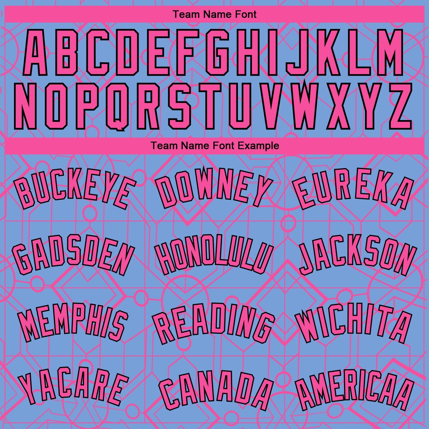 Custom Light Blue Pink-Black Geometric Shapes Authentic City Edition Basketball Jersey - Sky-Custom