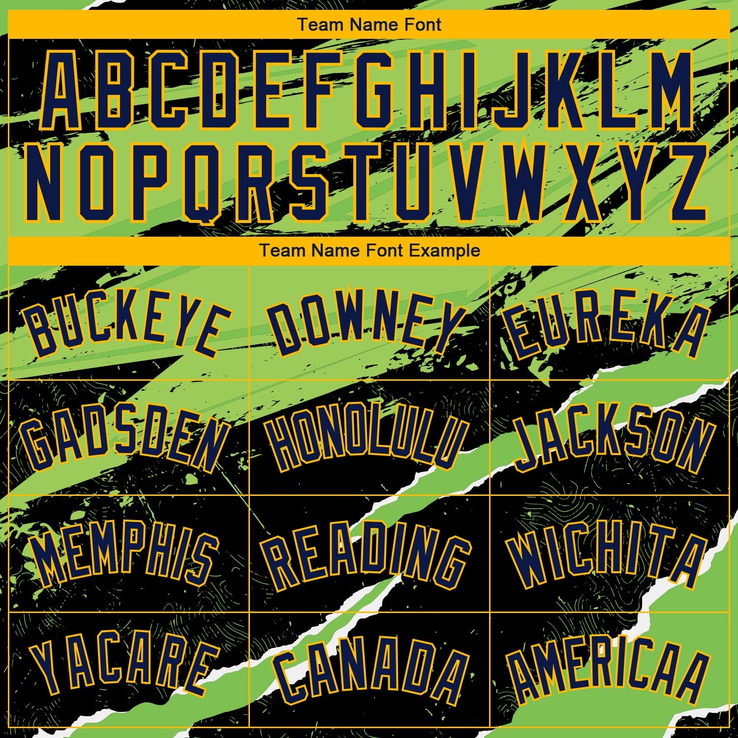 Custom Navy Neon Green-Gold 3D Pattern Design Torn Paper Style Authentic Basketball Jersey - Sky-Custom