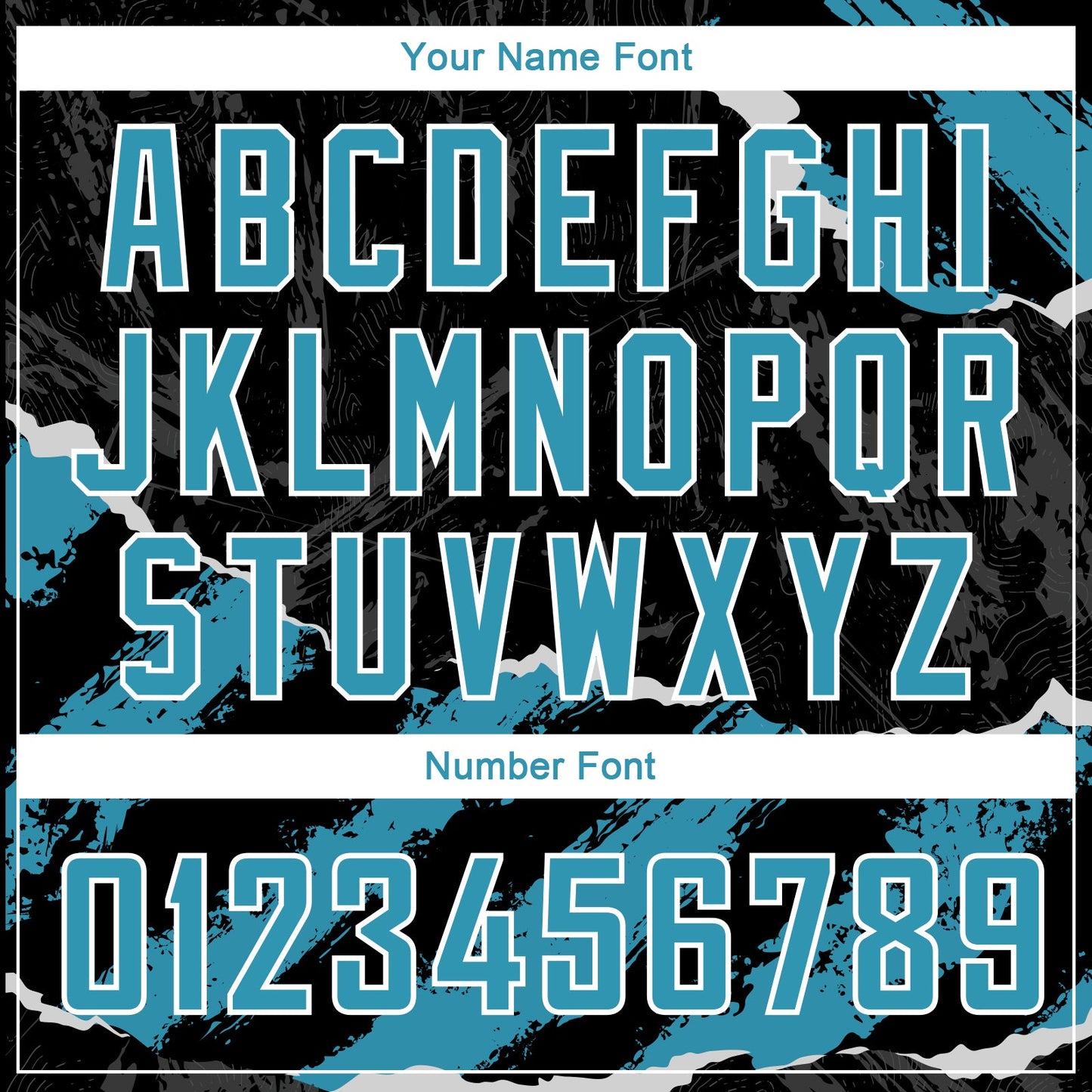 Custom Black Panther Blue-White 3D Pattern Design Torn Paper Style Authentic Basketball Jersey - Sky-Custom