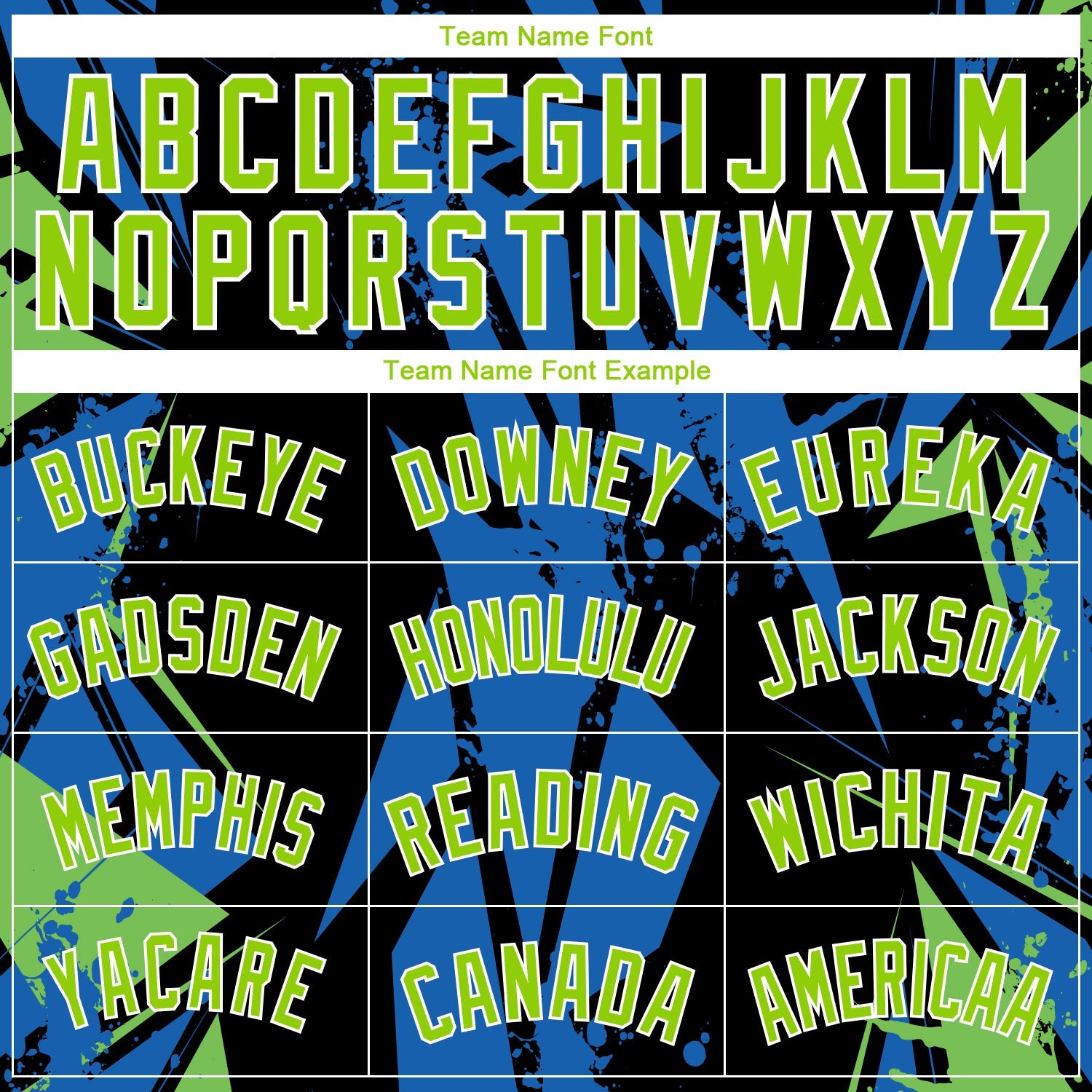 Custom Black Neon Green-Blue 3D Pattern Design Geometric Shapes Authentic Basketball Jersey - Sky-Custom