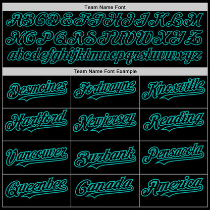 Custom Black Aqua 3D Pattern Design Abstract Splatter Grunge Art Authentic Baseball Jersey - Sky-Custom