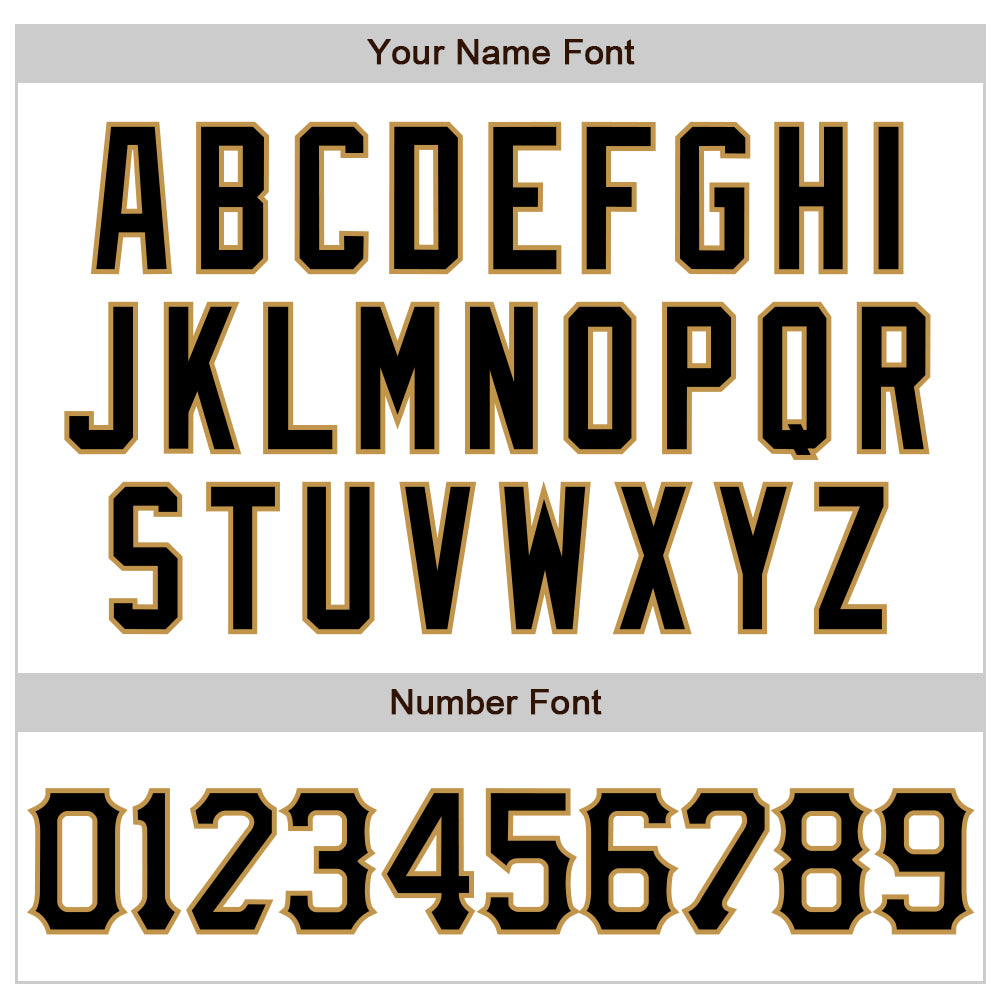 Custom White Black-Old Gold 3D Pattern Design Abstract Splash Authentic Baseball Jersey - Sky-Custom