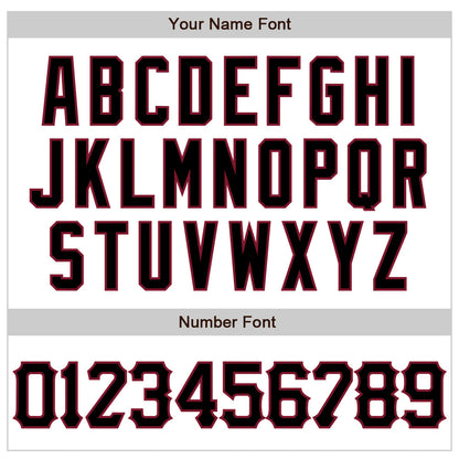 Custom White Black-Crimson 3D Pattern Design Abstract Splash Authentic Baseball Jersey - Sky-Custom