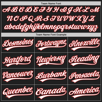 Custom Graffiti Pattern Black Gold-Red 3D Scratch Authentic Baseball Jersey - Sky-Custom