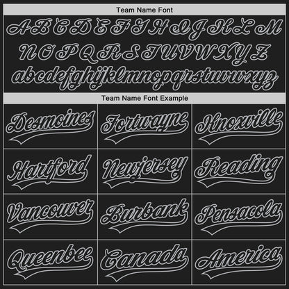 Custom Graffiti Pattern Black Purple-Gray 3D Scratch Authentic Baseball Jersey - Sky-Custom