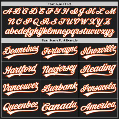 Custom Graffiti Pattern Black Kelly Green-Orange 3D Scratch Authentic Baseball Jersey - Sky-Custom
