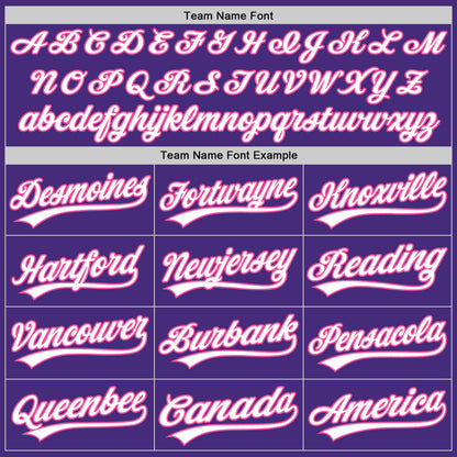Custom Graffiti Pattern Purple Light Blue-Pink 3D Scratch Authentic Baseball Jersey - Sky-Custom