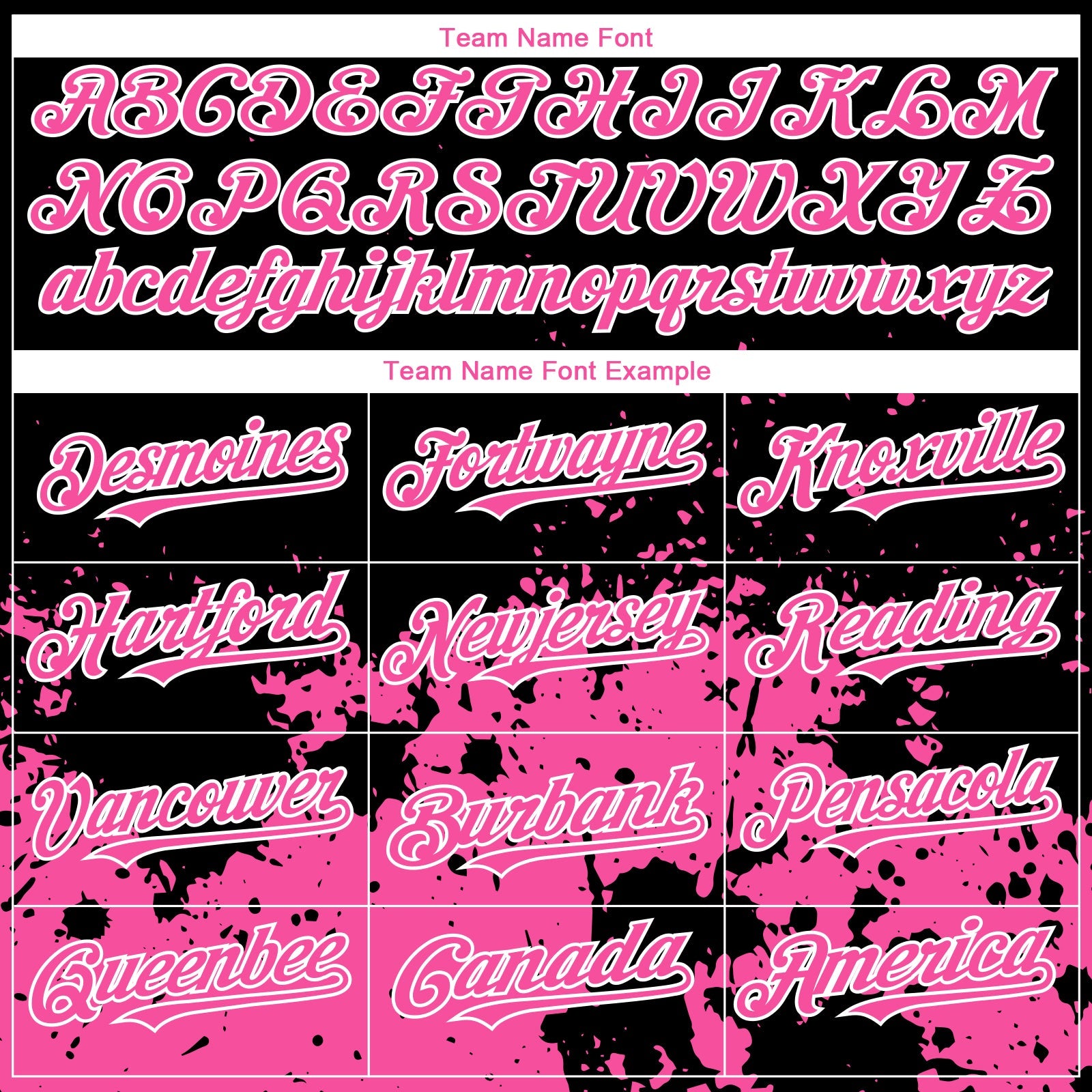 Custom Black Pink-White 3D Pattern Design Abstract Splash Grunge Art Authentic Baseball Jersey - Sky-Custom