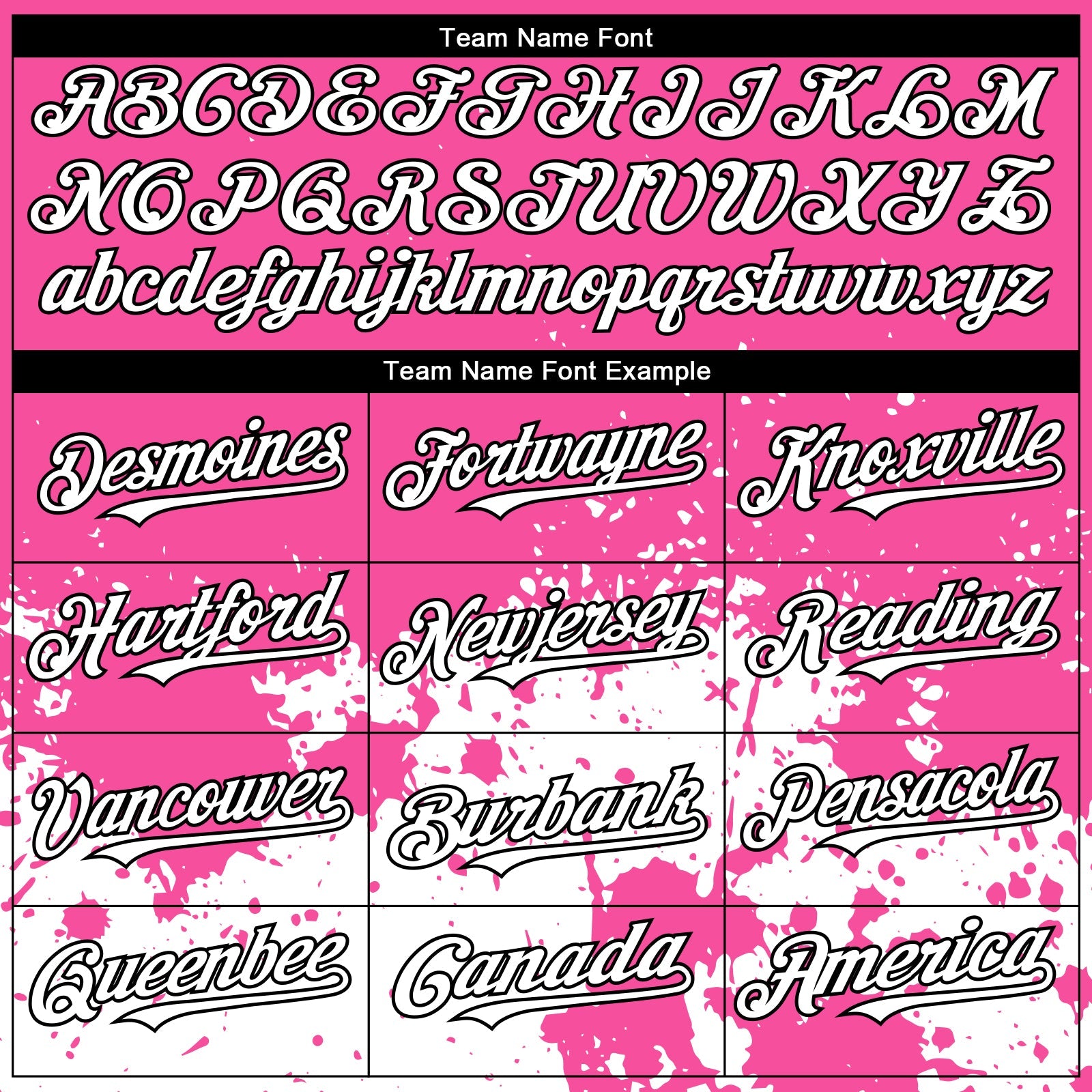 Custom Pink White-Black 3D Pattern Design Abstract Splash Grunge Art Authentic Baseball Jersey - Sky-Custom