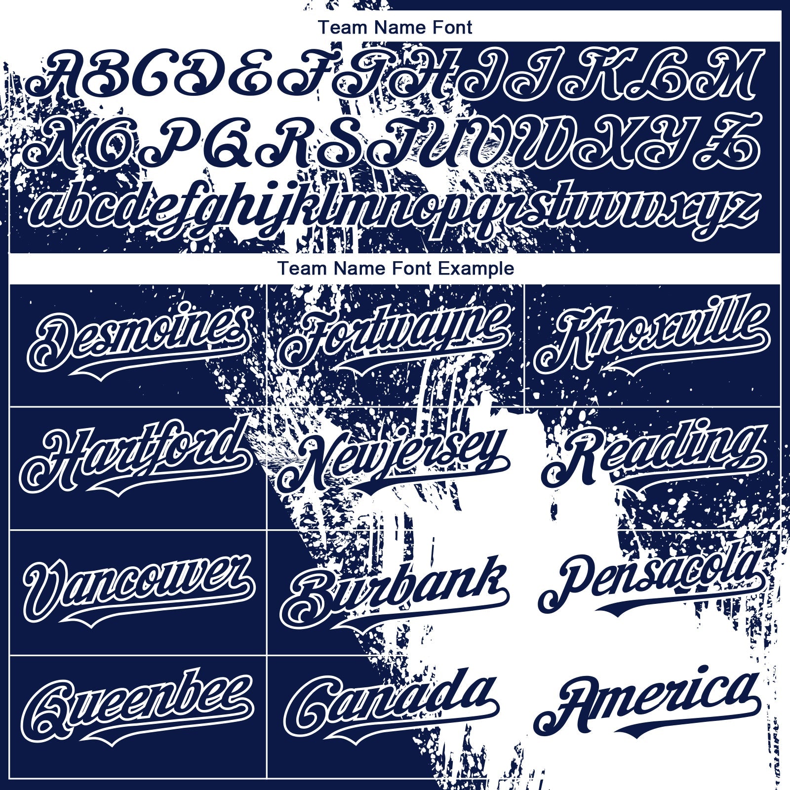 Custom Navy White 3D Pattern Design Abstract Brush Stroke Authentic Baseball Jersey - Sky-Custom