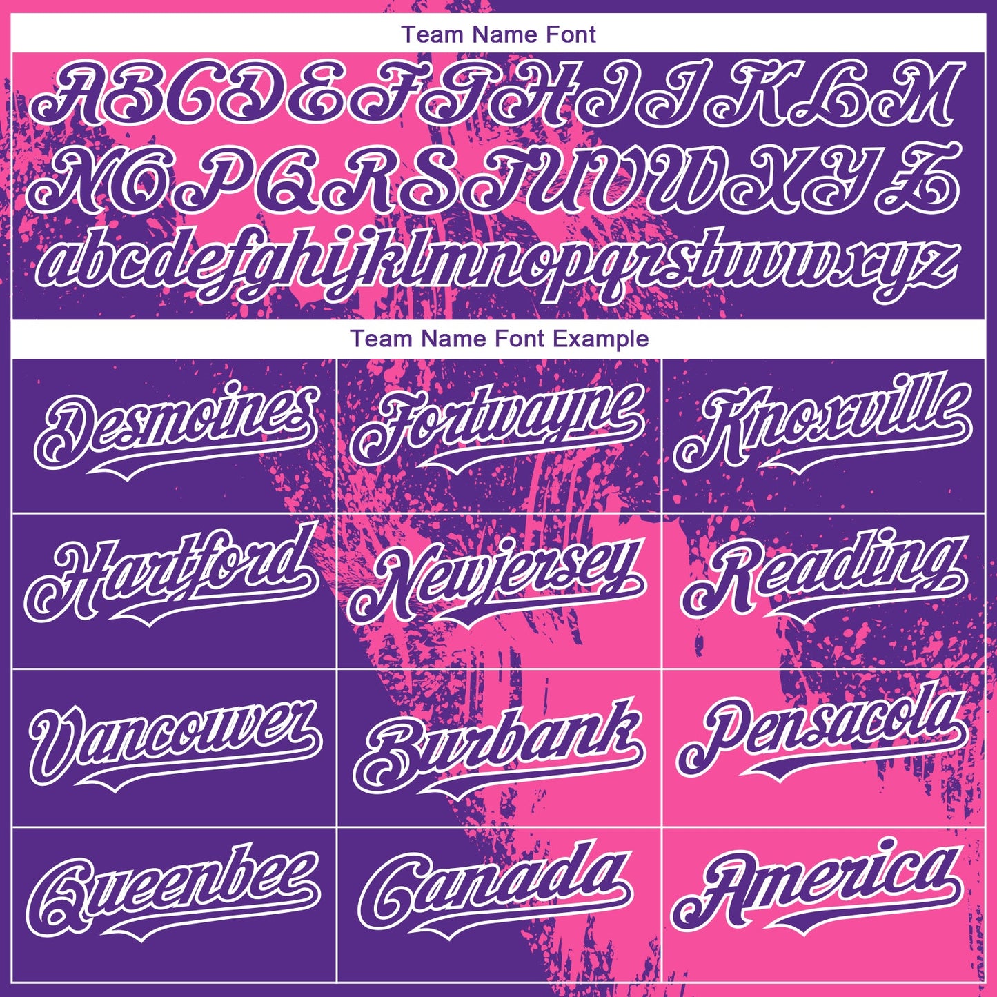 Custom Purple Pink-White 3D Pattern Design Abstract Brush Stroke Authentic Baseball Jersey - Sky-Custom