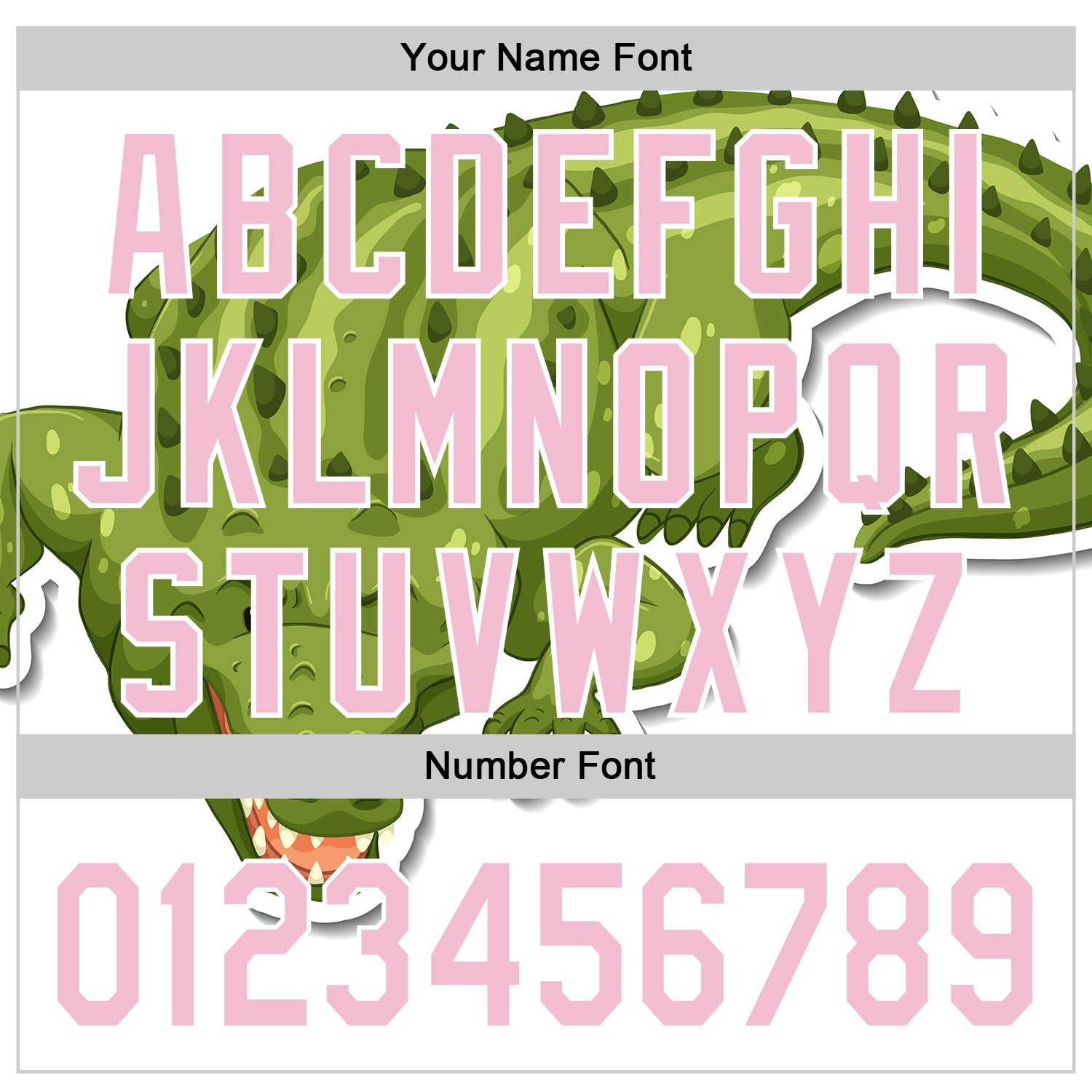 Custom White Medium Pink 3D Pattern Design Cartoon Crocodile Authentic Baseball Jersey - Sky-Custom