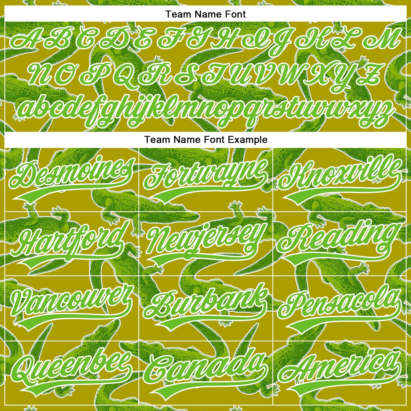 Custom Olive Aurora Green-White 3D Pattern Design Crocodile And Plant Authentic Baseball Jersey - Sky-Custom