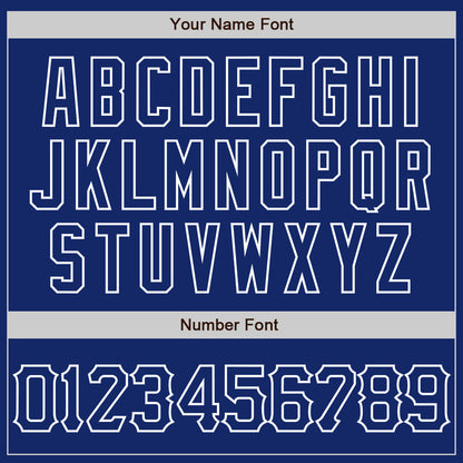 Custom Royal White 3D Pattern Design Curve Lines Authentic Baseball Jersey - Sky-Custom
