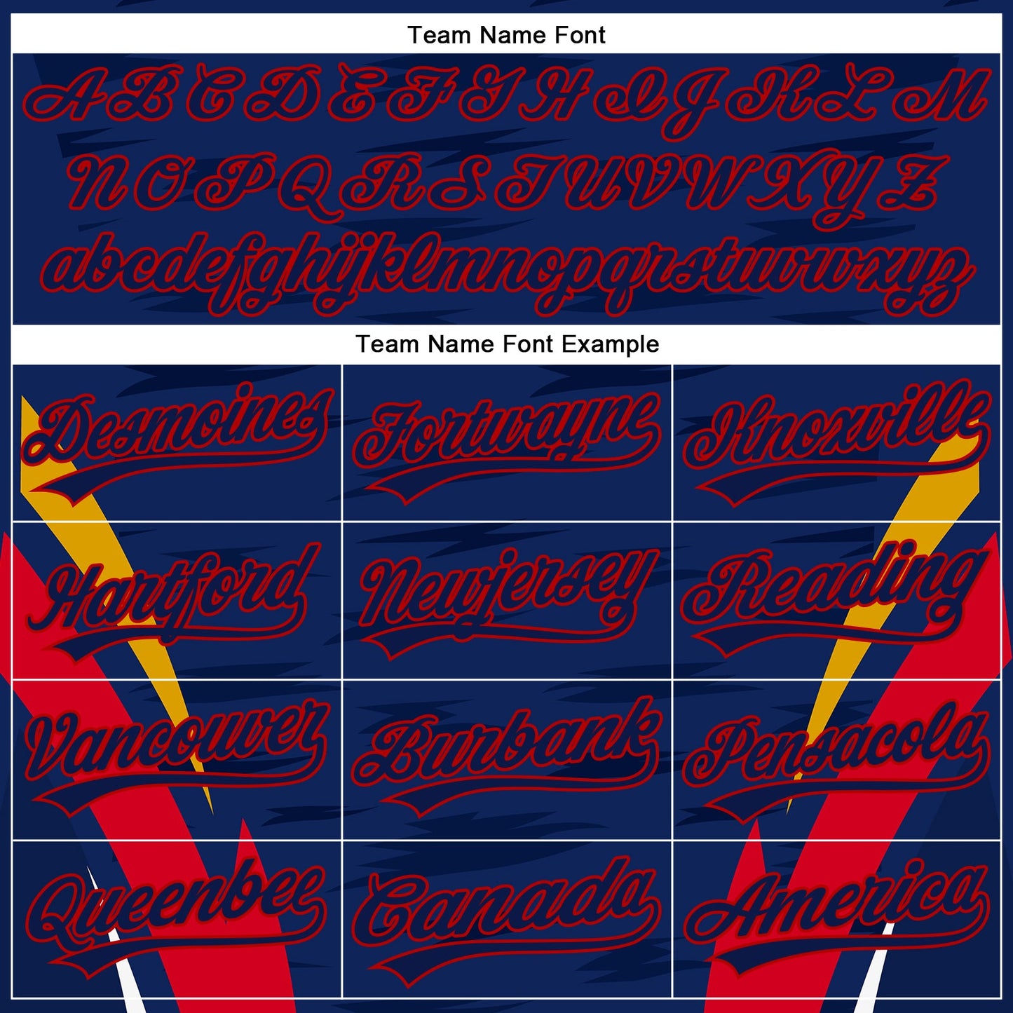 Custom Navy Red 3D Pattern Design Side Stripes Authentic Baseball Jersey - Sky-Custom