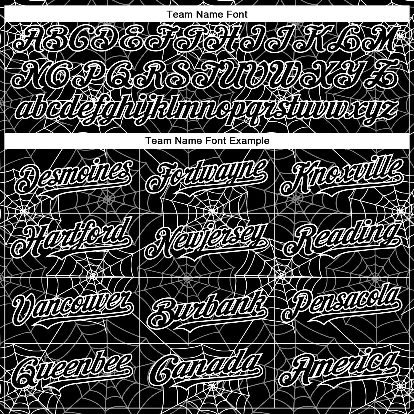 Custom Black White 3D Pattern Design Spider Web Authentic Baseball Jersey - Sky-Custom