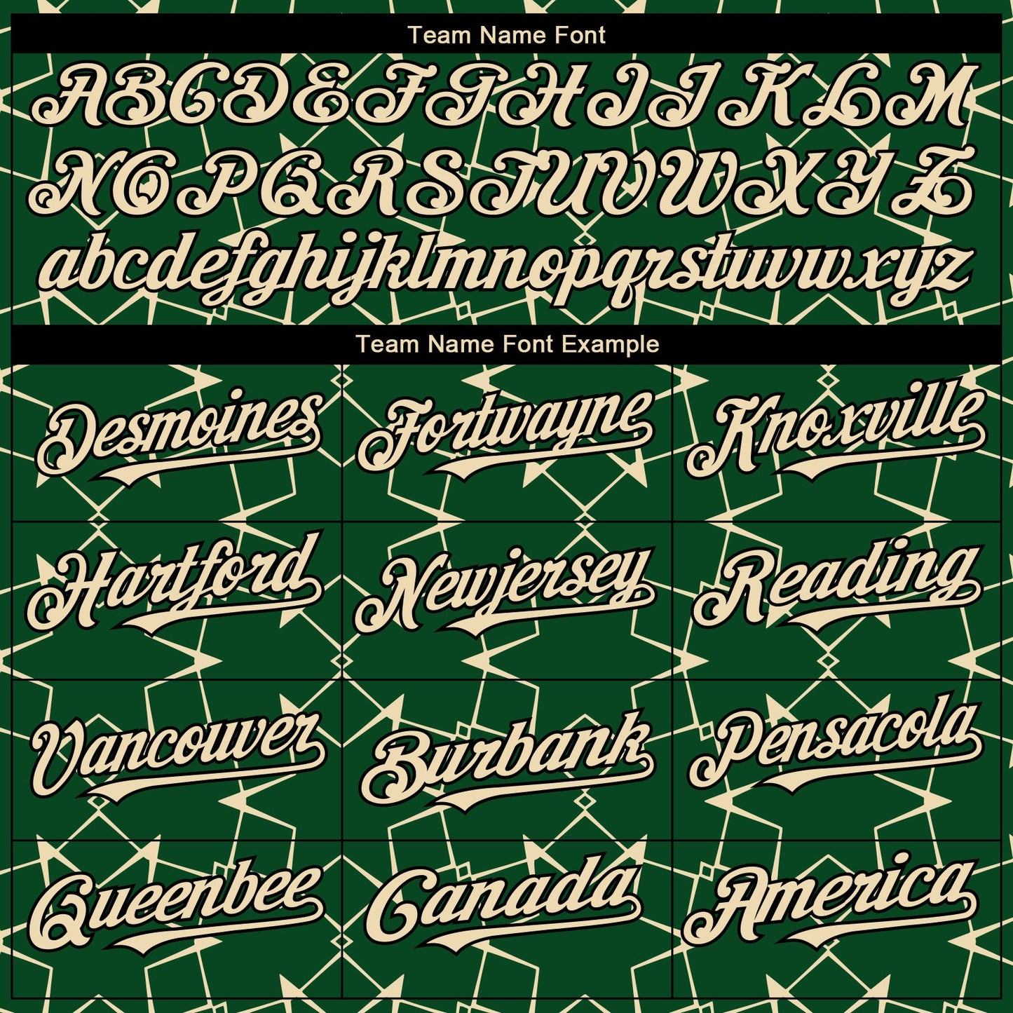 Custom Green Cream-Black 3D Pattern Design Star Lines Authentic Baseball Jersey - Sky-Custom