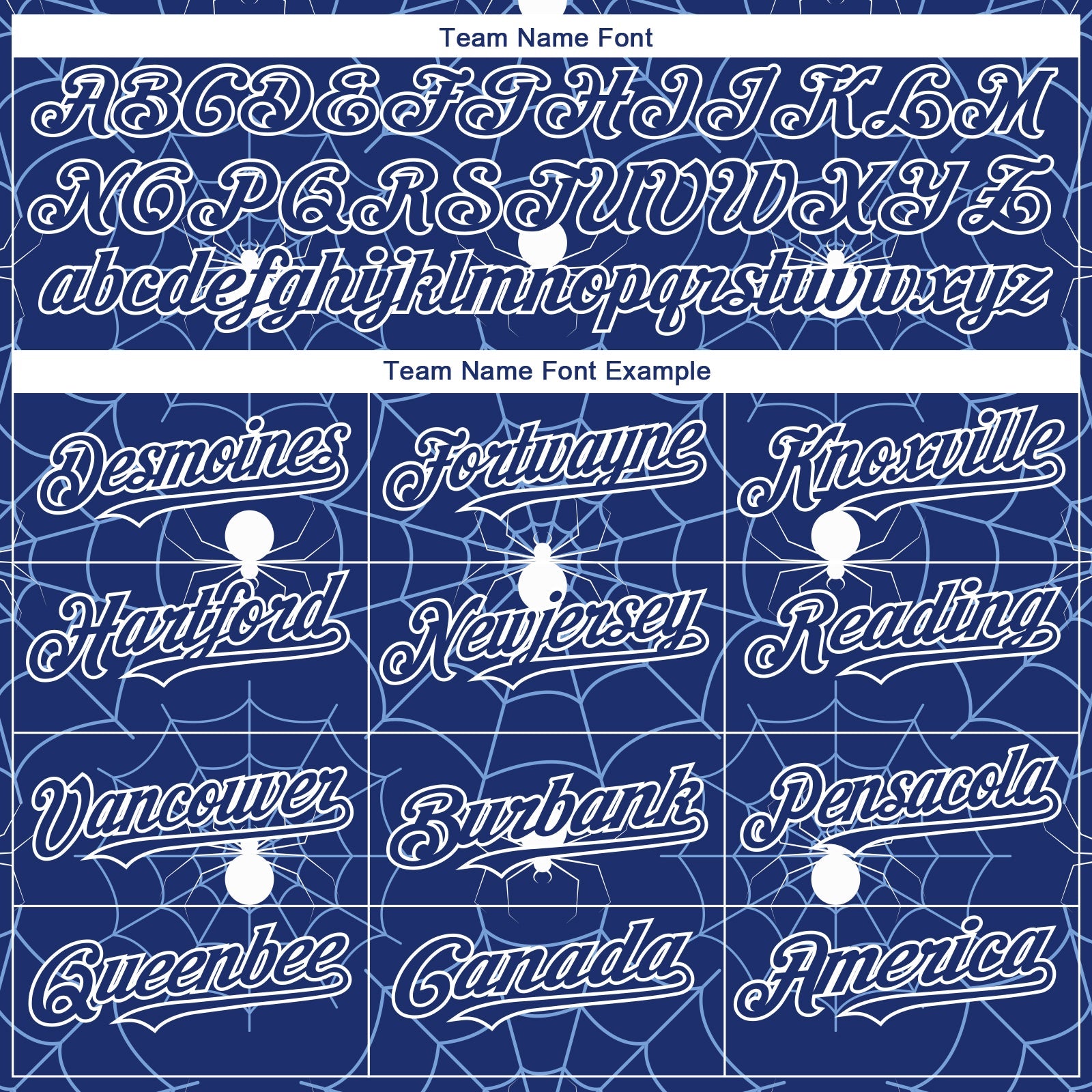 Custom Royal Light Blue-White 3D Pattern Design Spider Web Authentic Baseball Jersey - Sky-Custom