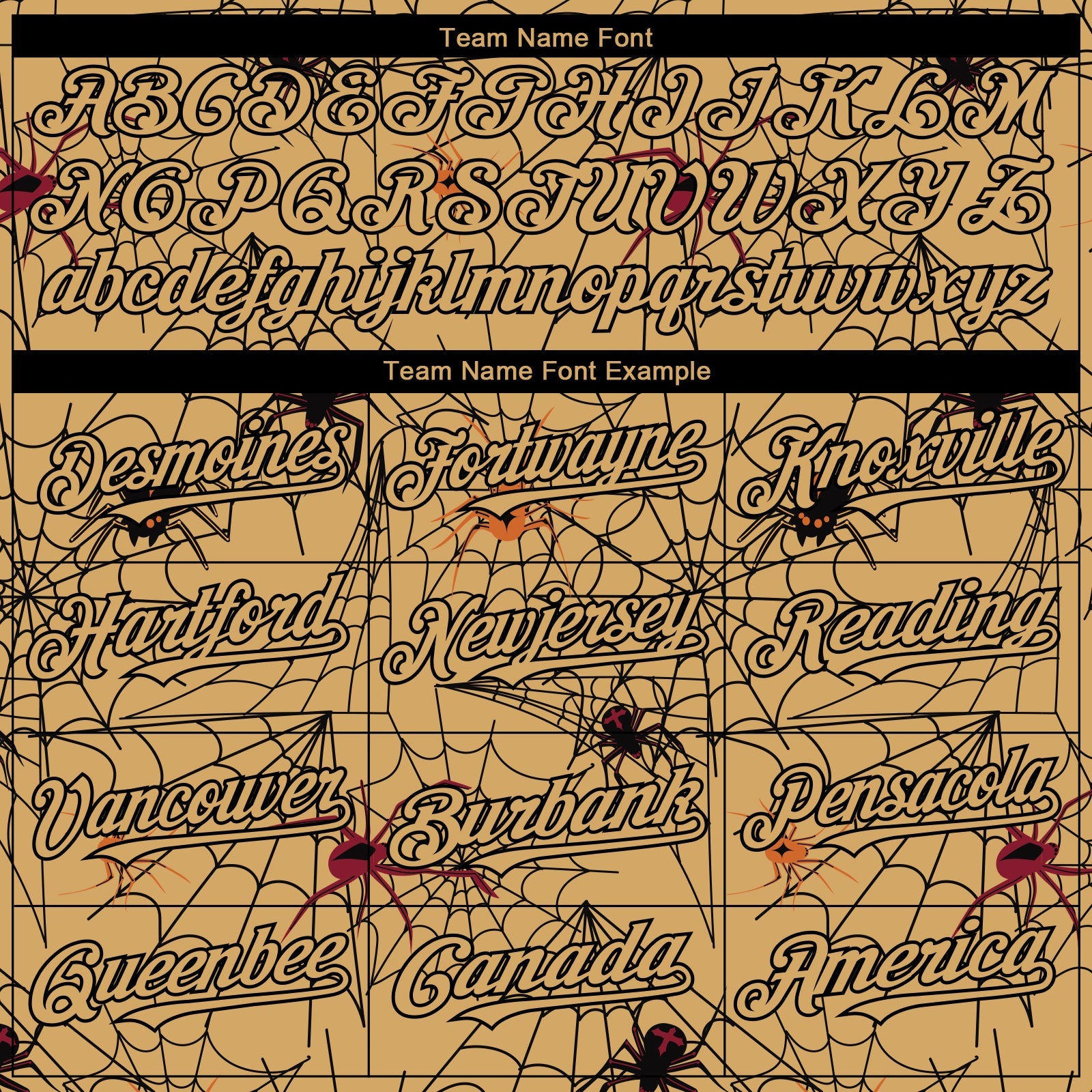 Custom Gold Black 3D Pattern Design Spider Web Authentic Baseball Jersey - Sky-Custom