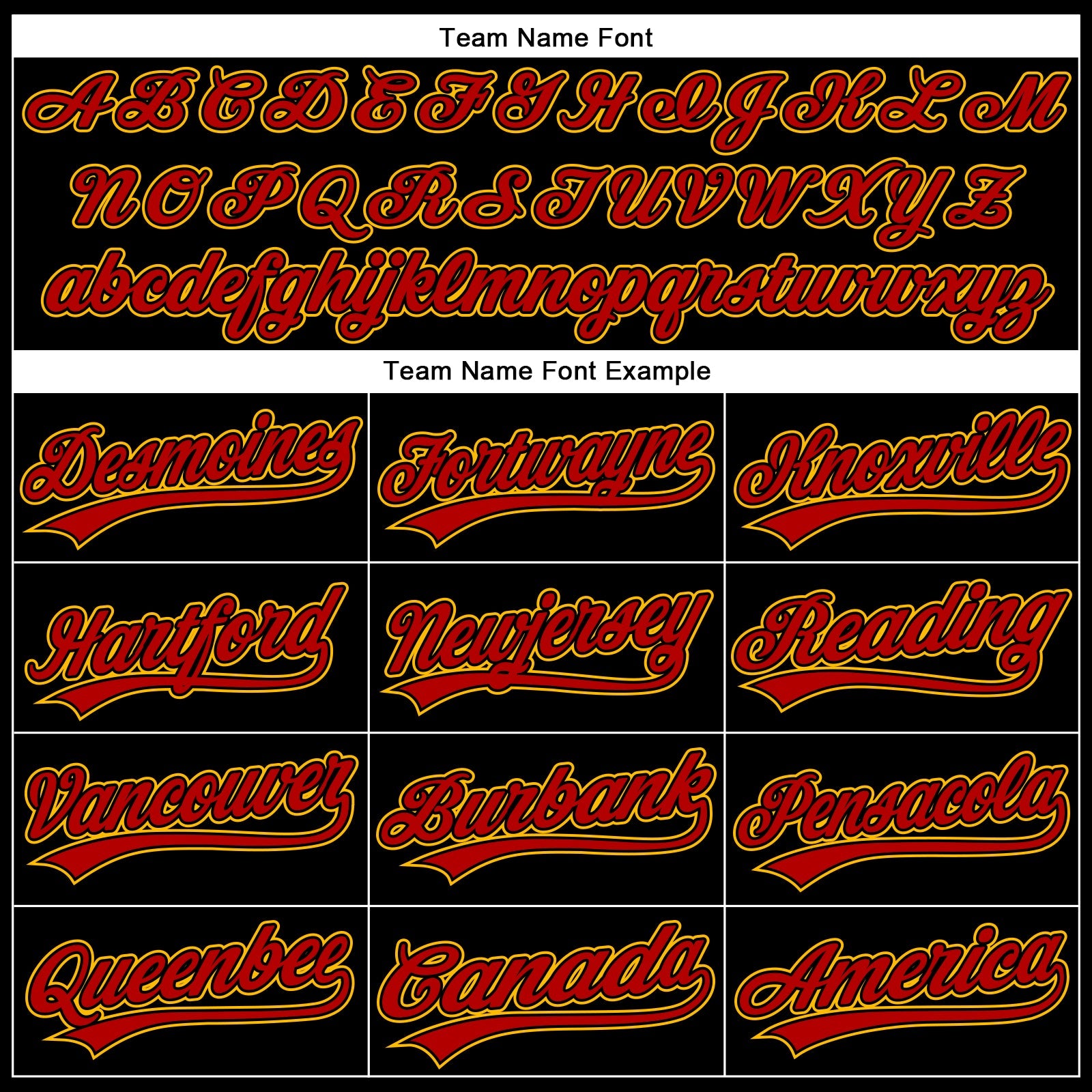 Custom Black Red-Gold 3D Pattern Design Curve Solid Authentic Baseball Jersey - Sky-Custom