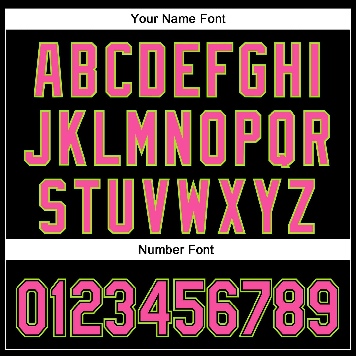 Custom Black Pink-Neon Green 3D Pattern Design Curve Solid Authentic Baseball Jersey - Sky-Custom