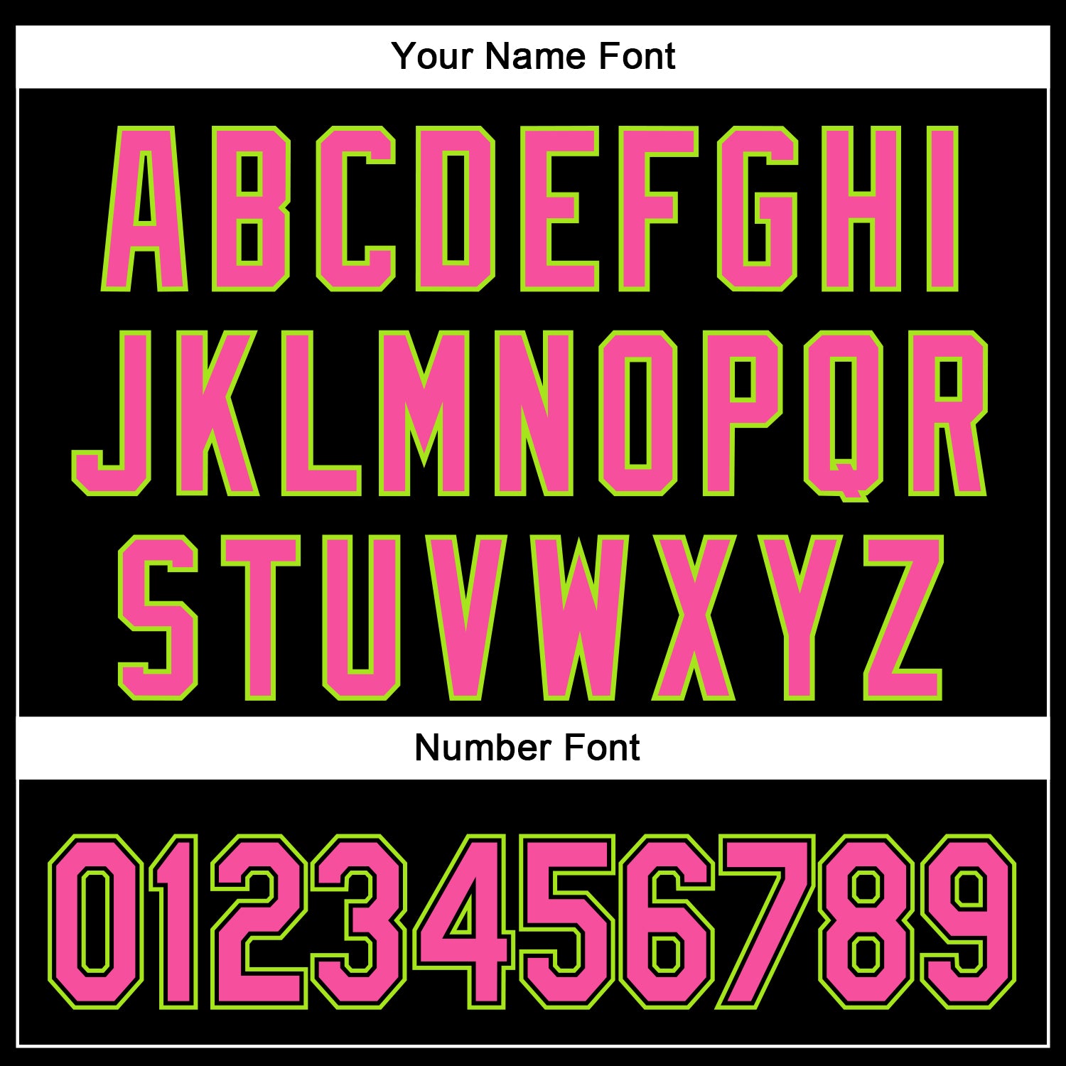 Custom Black Pink-Neon Green 3D Pattern Design Curve Solid Authentic Baseball Jersey - Sky-Custom