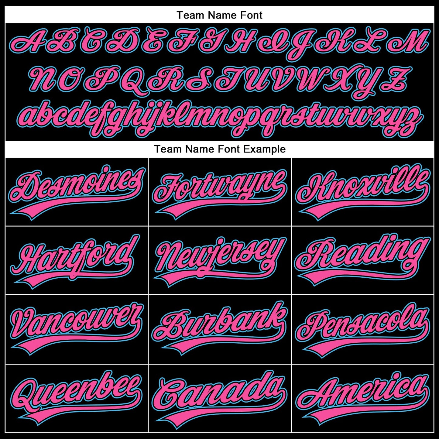 Custom Black Sky Blue-Pink 3D Pattern Design Curve Solid Authentic Baseball Jersey - Sky-Custom