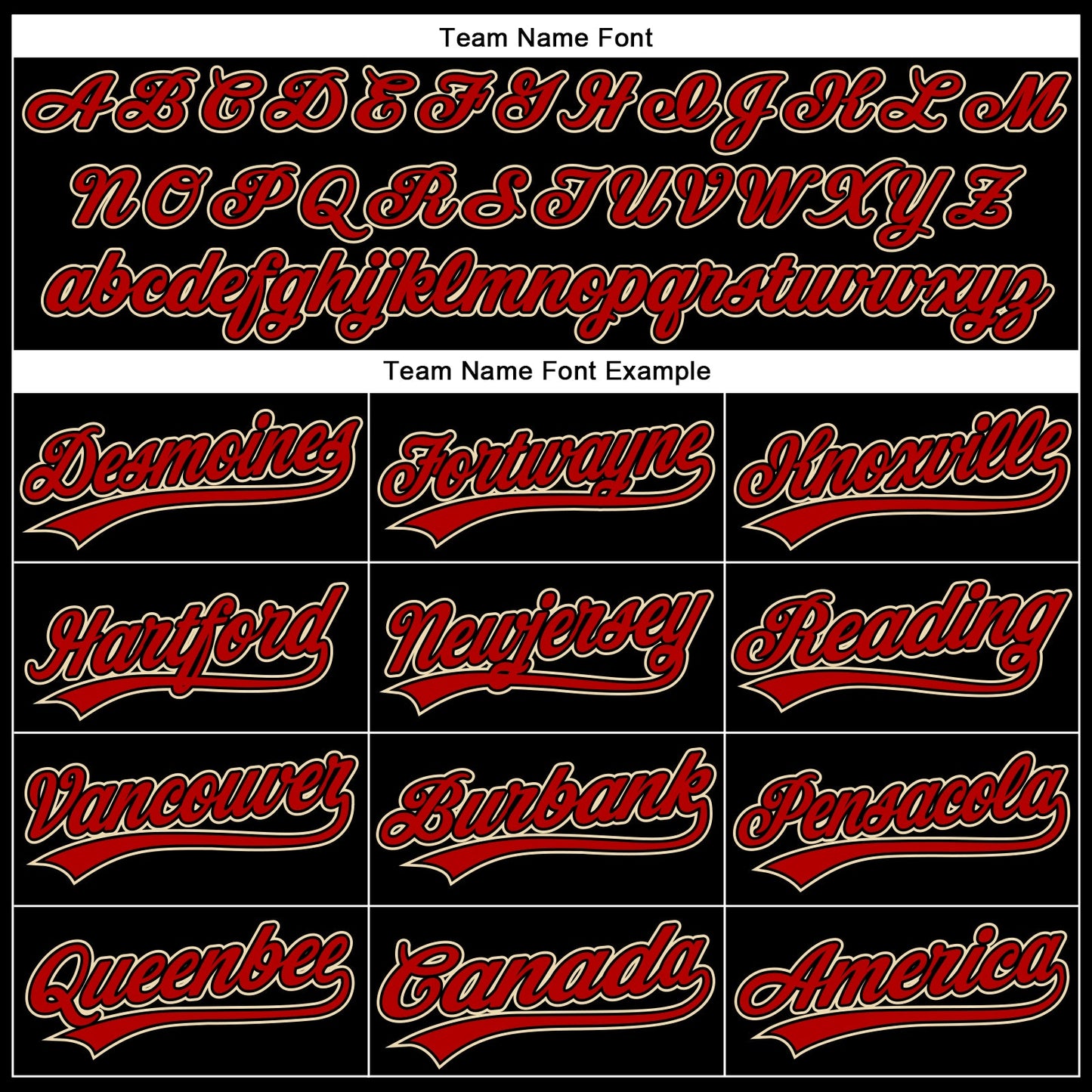Custom Black Red-Cream 3D Pattern Design Curve Solid Authentic Baseball Jersey - Sky-Custom