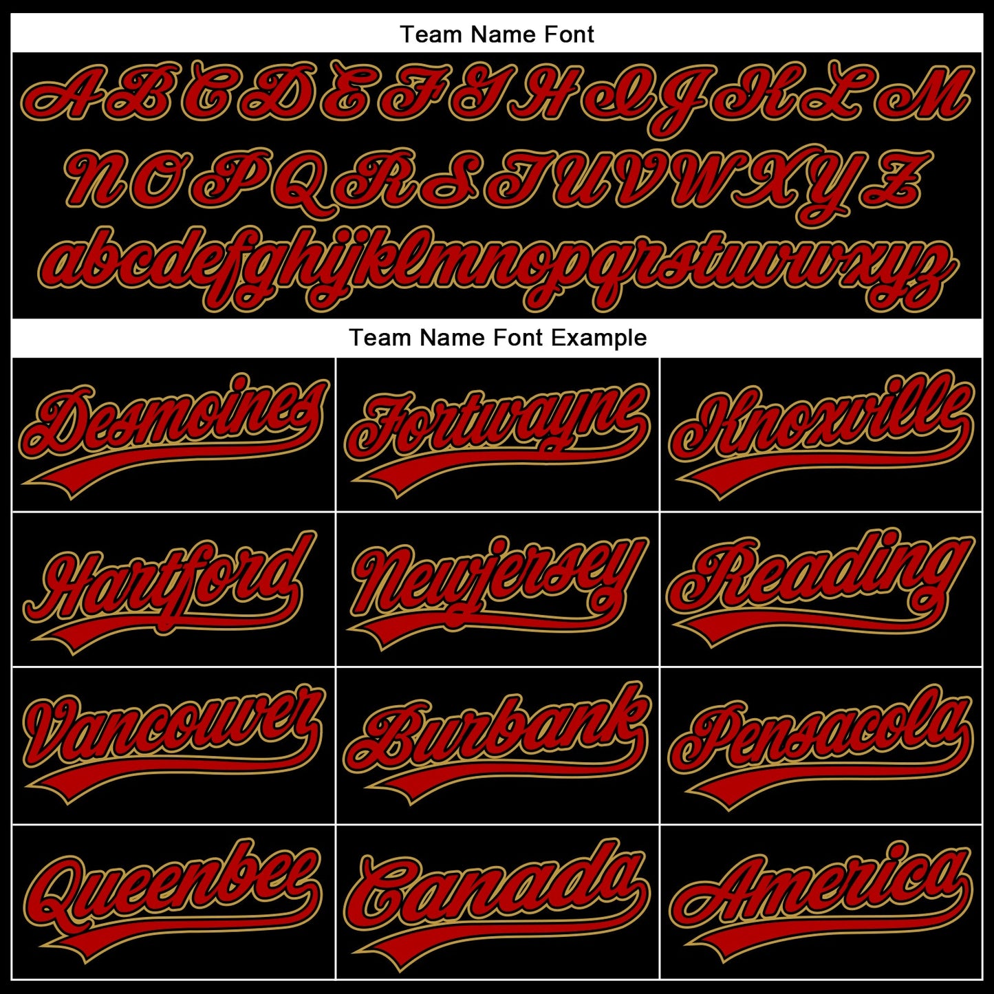 Custom Black Red-Old Gold 3D Pattern Design Curve Solid Authentic Baseball Jersey - Sky-Custom