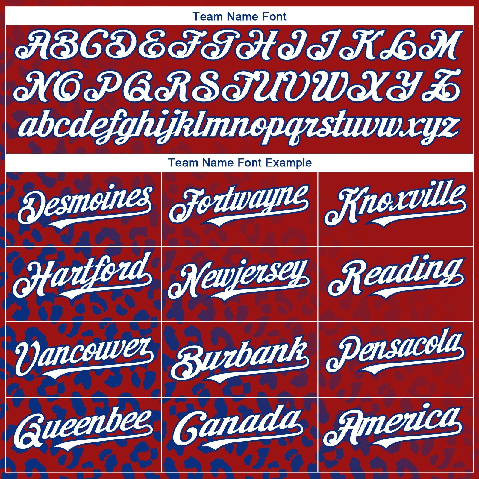 Custom Red White-Royal 3D Pattern Design Leopard Print Fade Fashion Authentic Baseball Jersey - Sky-Custom