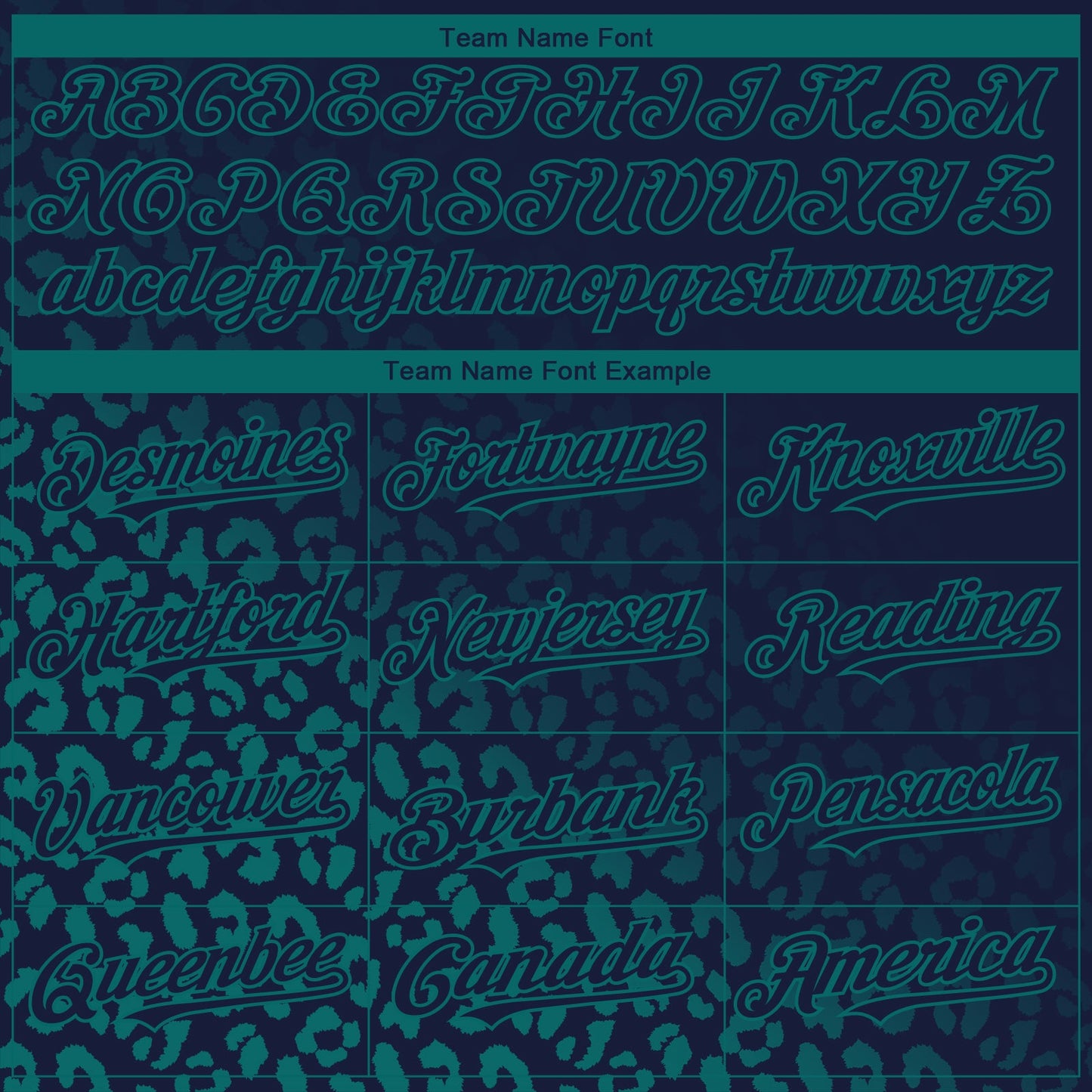 Custom Navy Vintage USA Flag-Teal 3D Pattern Design Leopard Print Fade Fashion Authentic Baseball Jersey - Sky-Custom