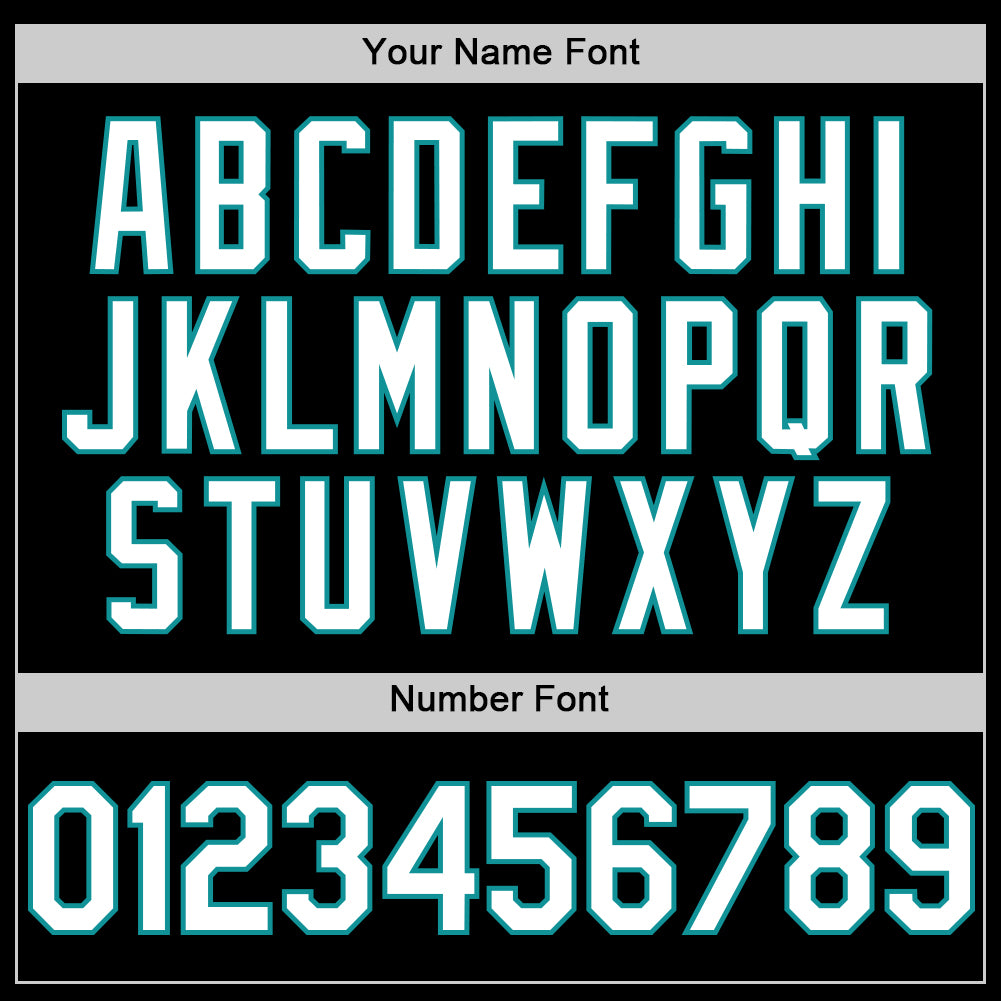 Custom Black White-Teal Line Authentic Baseball Jersey - Sky-Custom