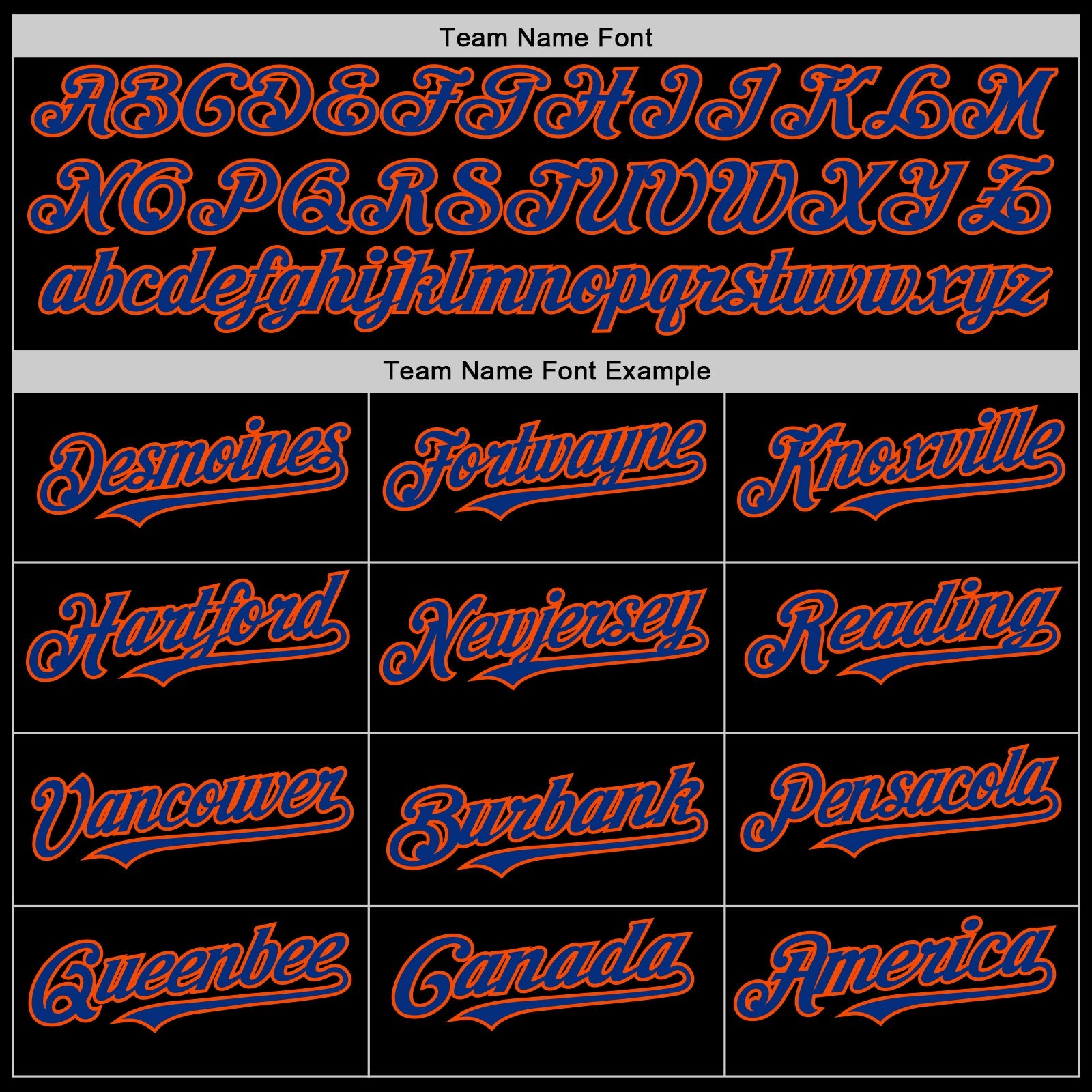 Custom Black Royal-Orange Line Authentic Baseball Jersey - Sky-Custom
