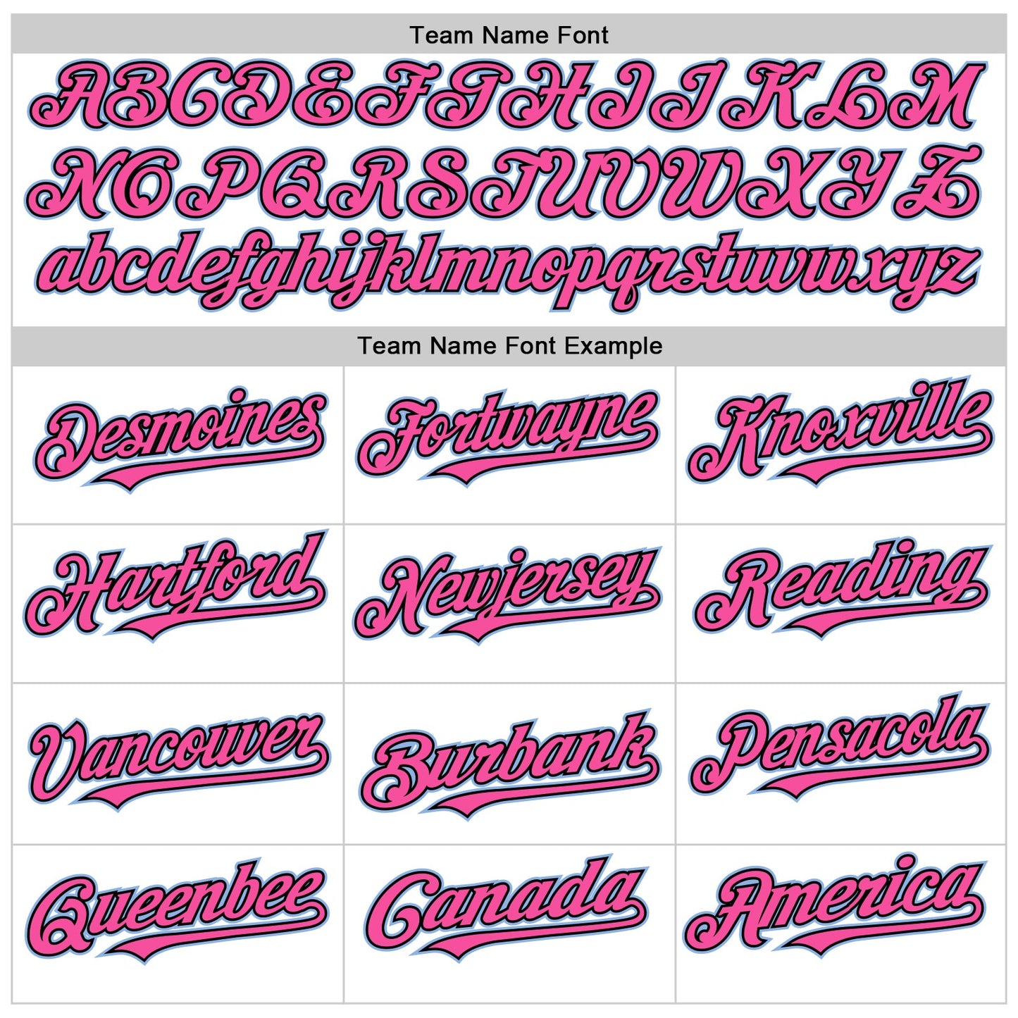 Custom White Pink Black-Light Blue Line Authentic Baseball Jersey - Sky-Custom