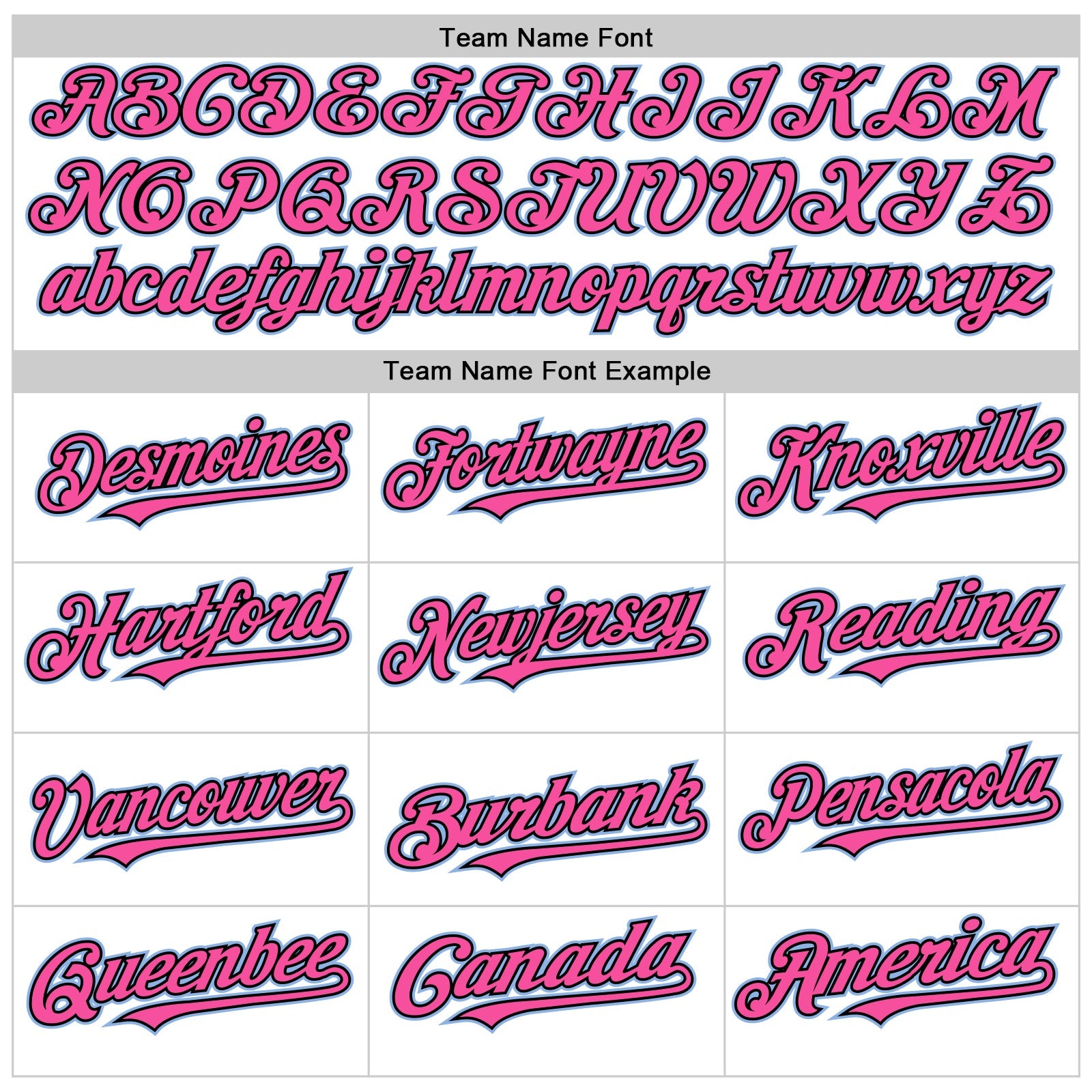 Custom White Pink Black-Light Blue Line Authentic Baseball Jersey - Sky-Custom