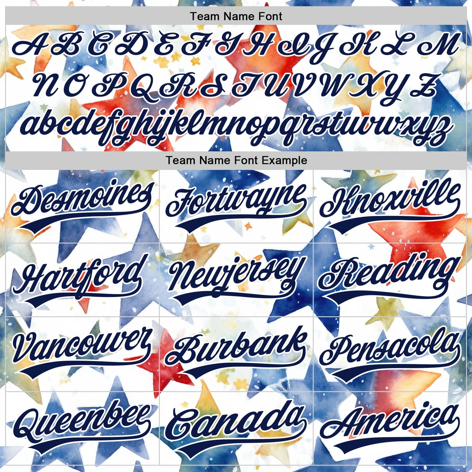 Custom White Navy-Red 3D Pattern Design Stars Authentic Baseball Jersey - Sky-Custom