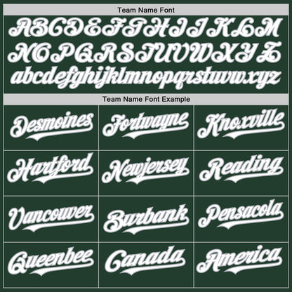Custom Green White-Gray Line Authentic Baseball Jersey - Sky-Custom