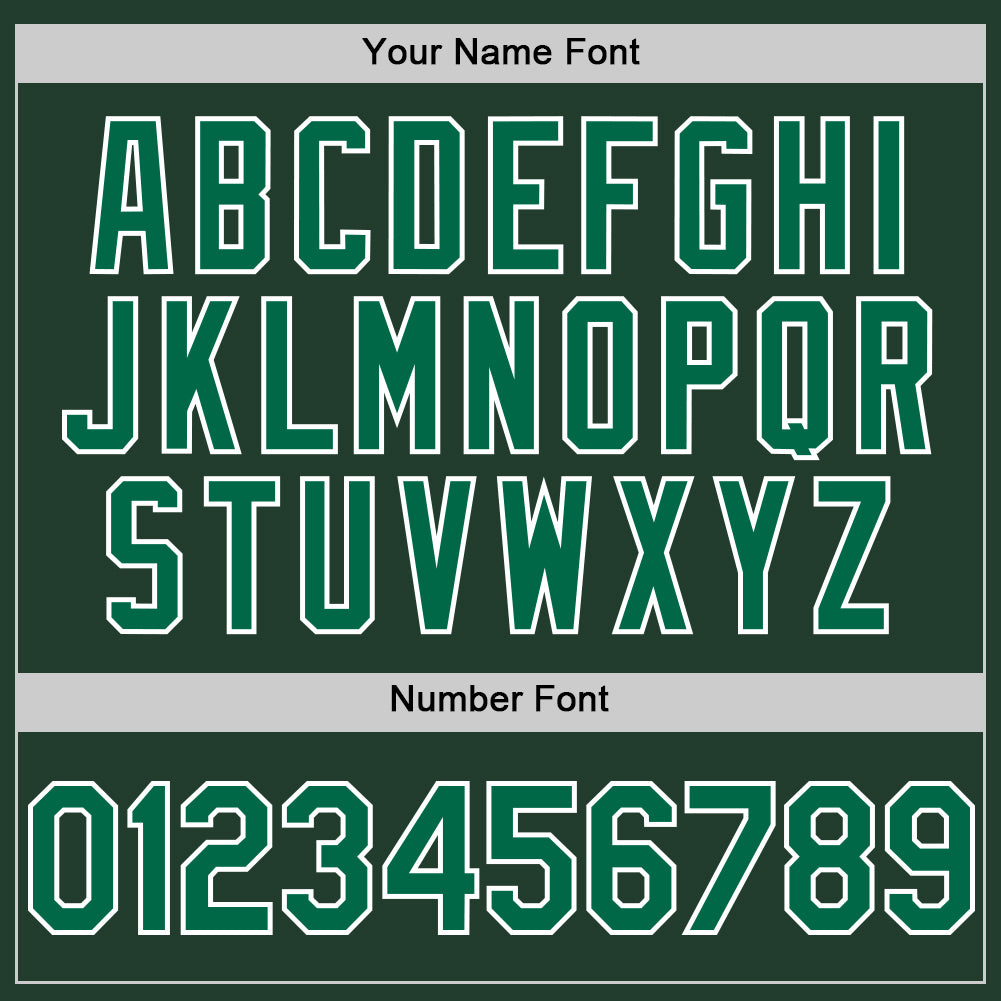 Custom Green Kelly Green-White Line Authentic Baseball Jersey - Sky-Custom