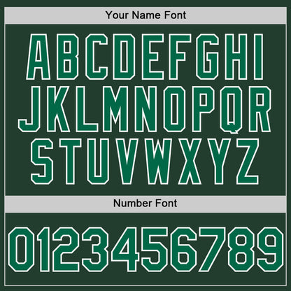 Custom Green Kelly Green-White Line Authentic Baseball Jersey - Sky-Custom
