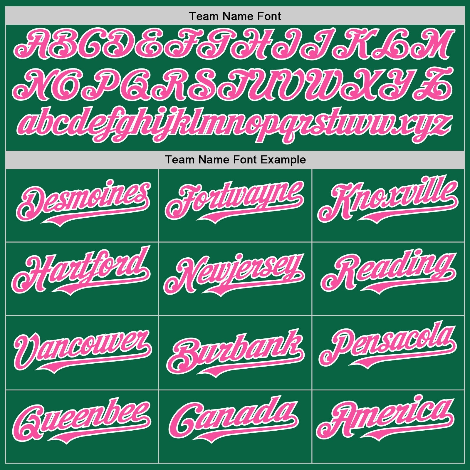 Custom Kelly Green Pink-White Line Authentic Baseball Jersey - Sky-Custom