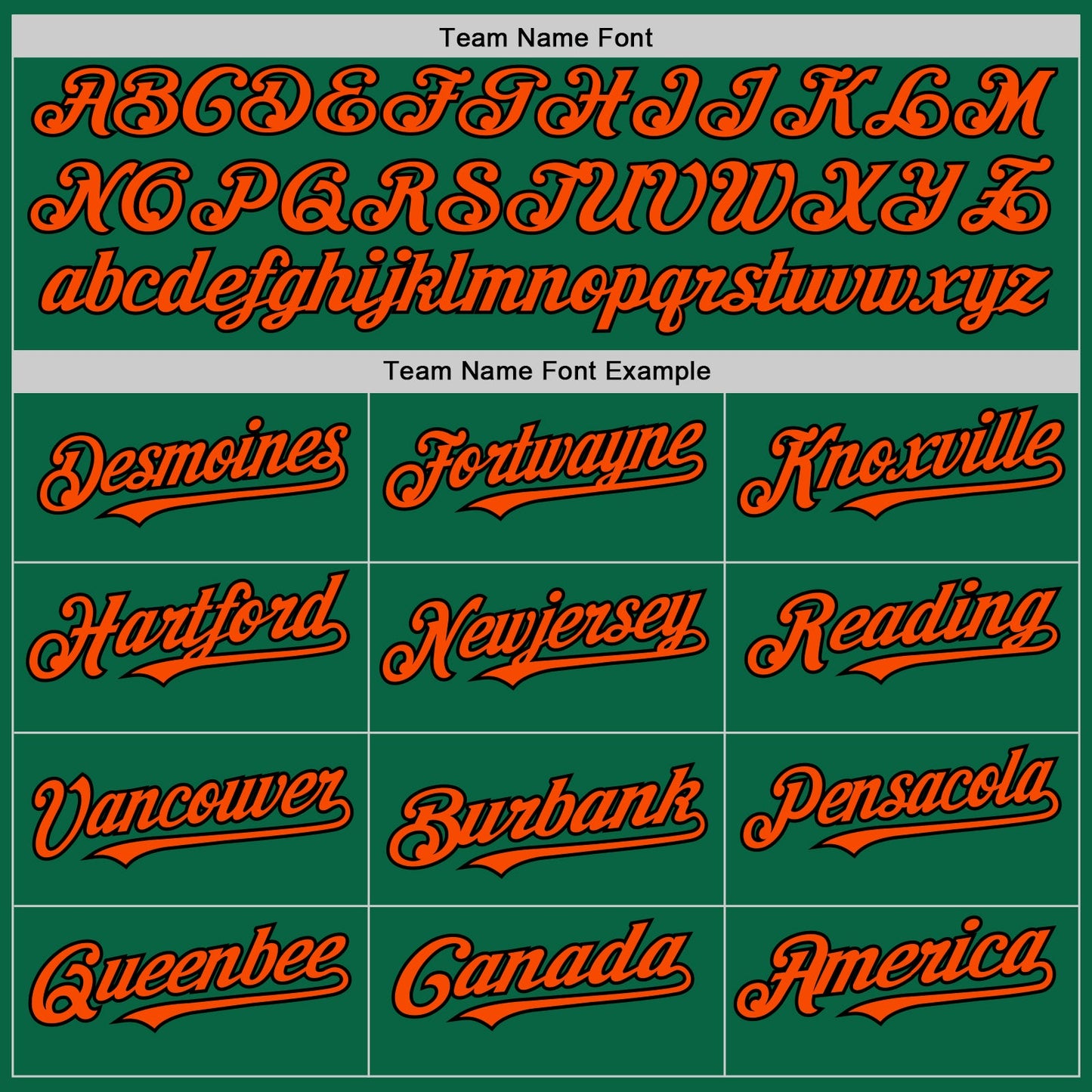 Custom Kelly Green Orange-Black Line Authentic Baseball Jersey - Sky-Custom