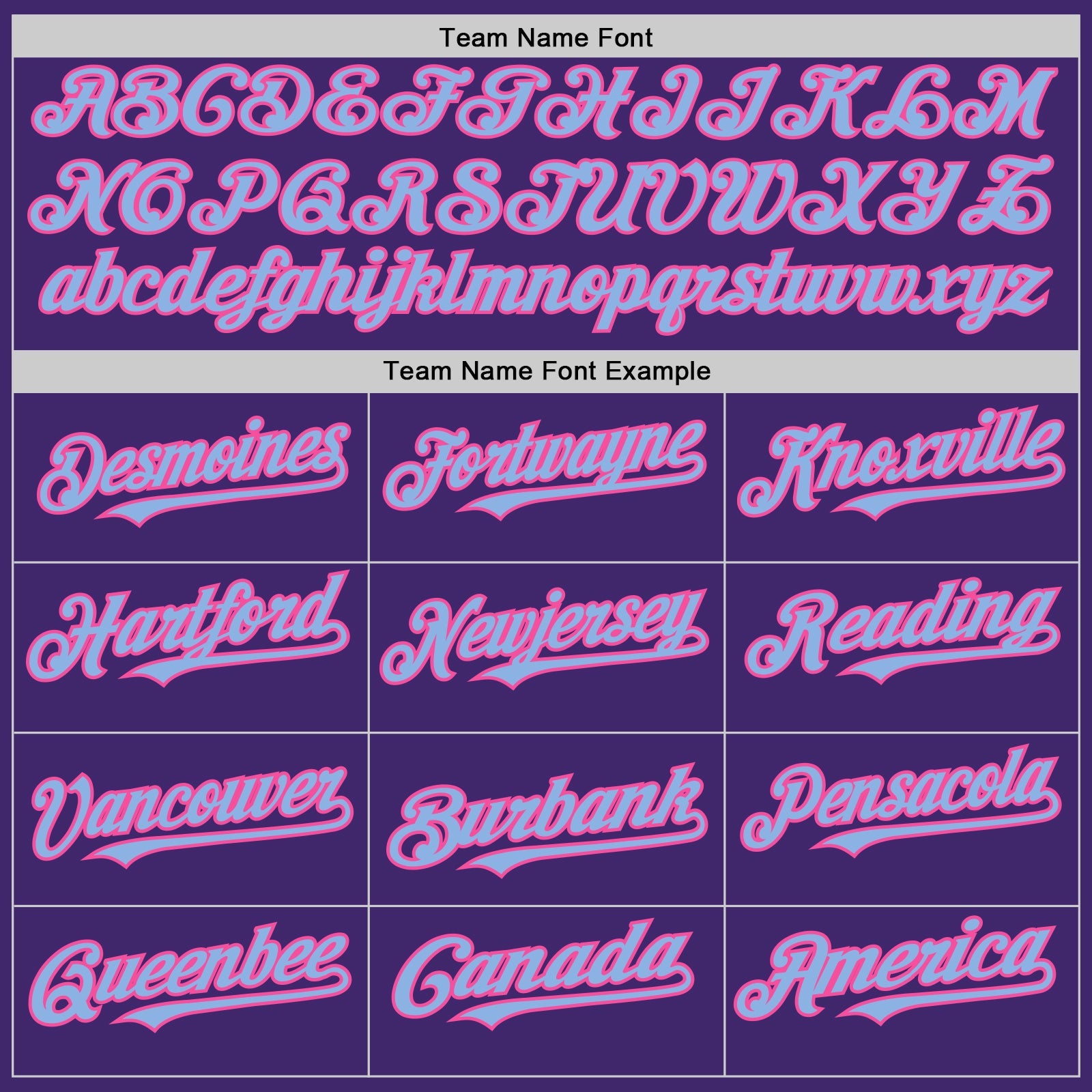 Custom Purple Light Blue-Pink Line Authentic Baseball Jersey - Sky-Custom