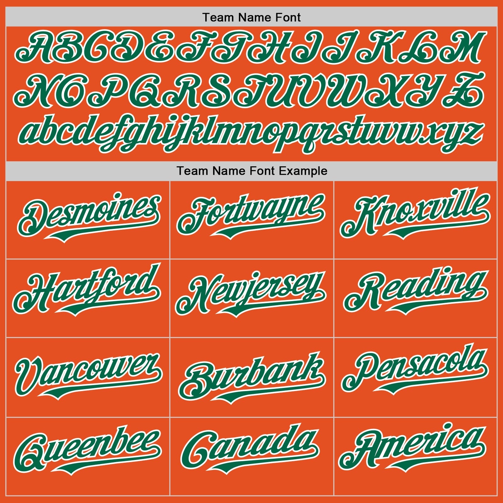 Custom Orange Kelly Green-White Line Authentic Baseball Jersey - Sky-Custom