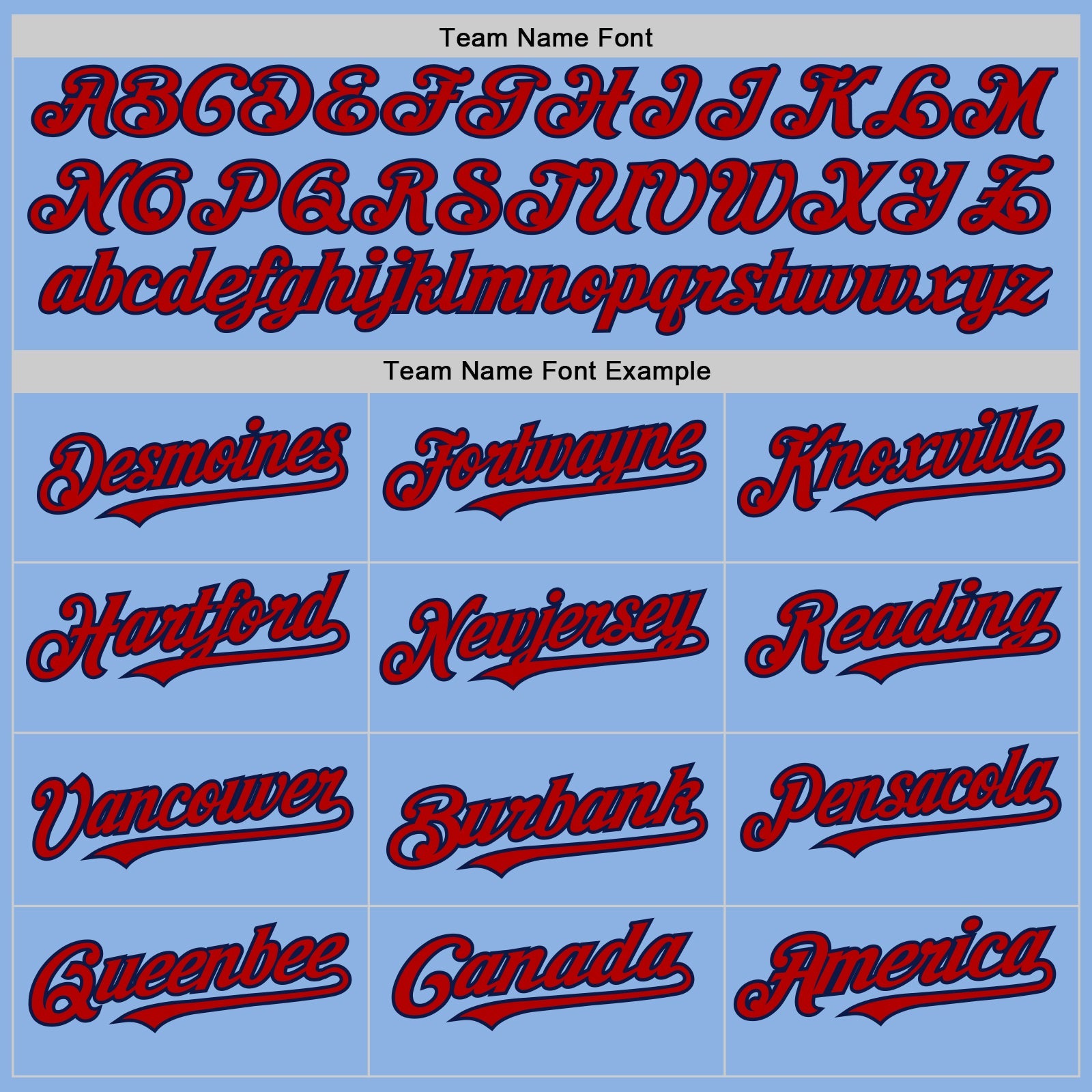 Custom Light Blue Red-Navy Line Authentic Baseball Jersey - Sky-Custom