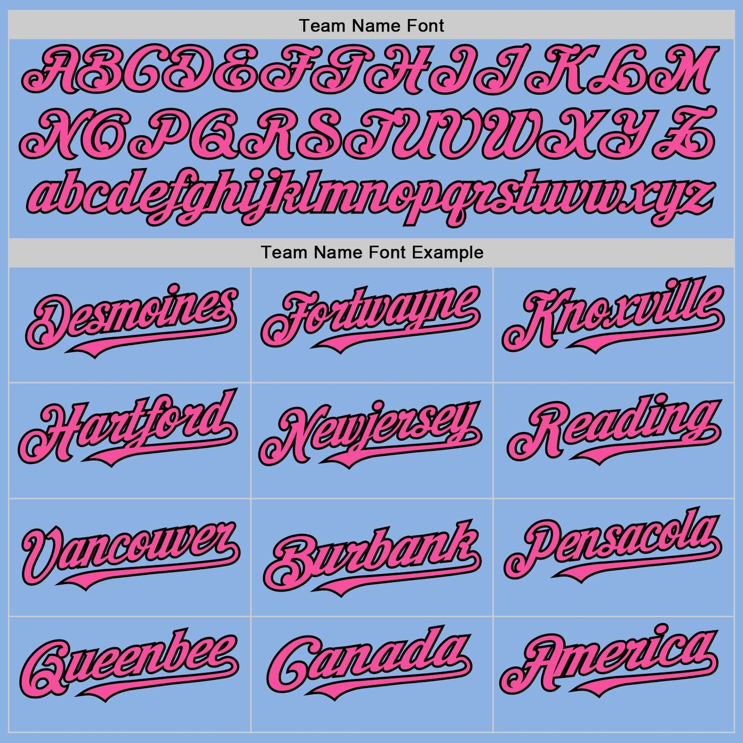 Custom Light Blue Pink-Black Line Authentic Baseball Jersey - Sky-Custom