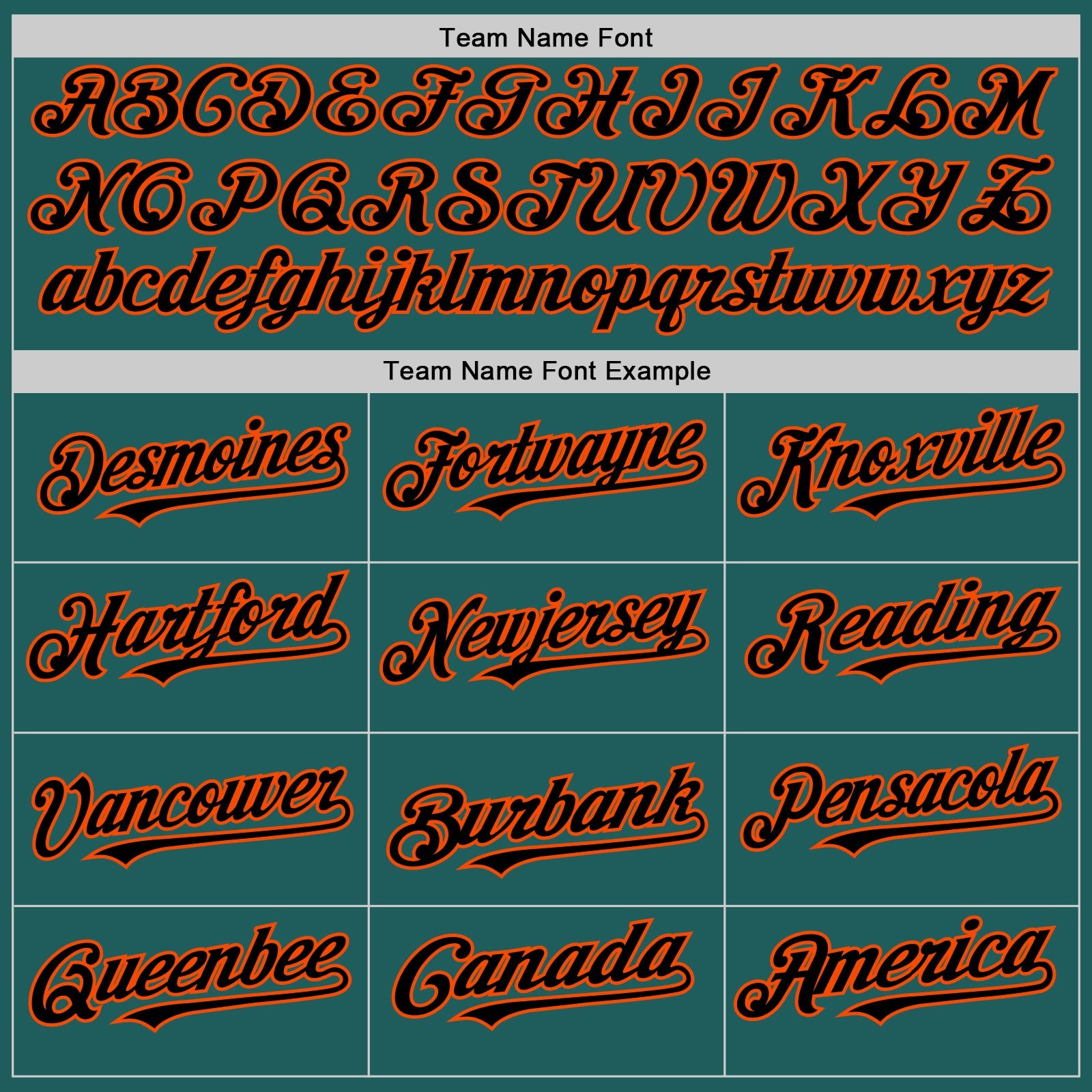Custom Teal Black-Orange Line Authentic Baseball Jersey - Sky-Custom