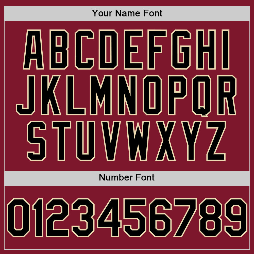 Custom Crimson Black-Cream Line Authentic Baseball Jersey - Sky-Custom